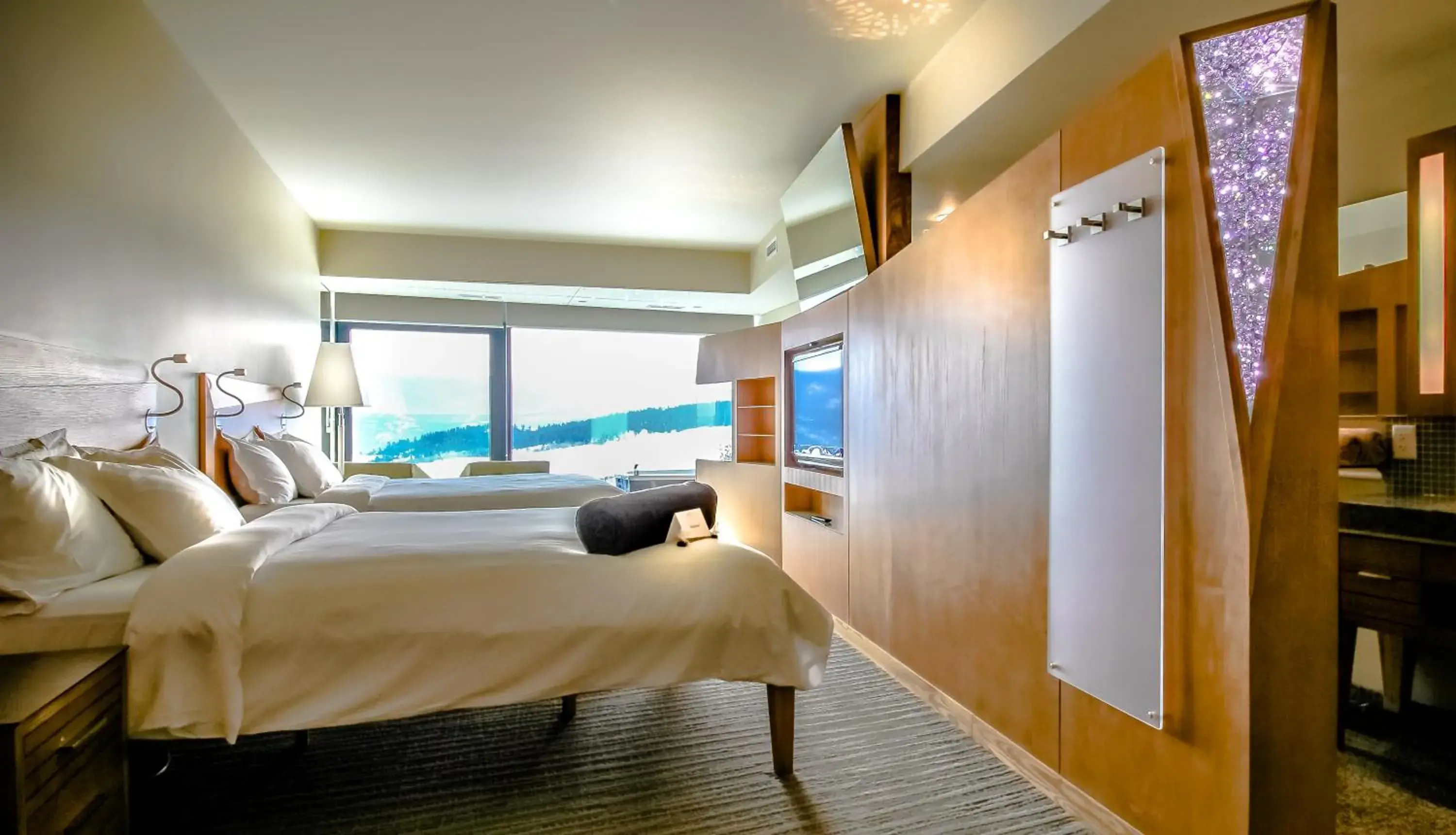Standard Queen Room with Two Queen Beds with Mountain View in Sparkling Hill Resort and Spa - Adults-Only Resort Standard Queen Room with Two Queen Beds with Mountain View in Sparkling Hill Resort and Spa - Adults-Only Resort
