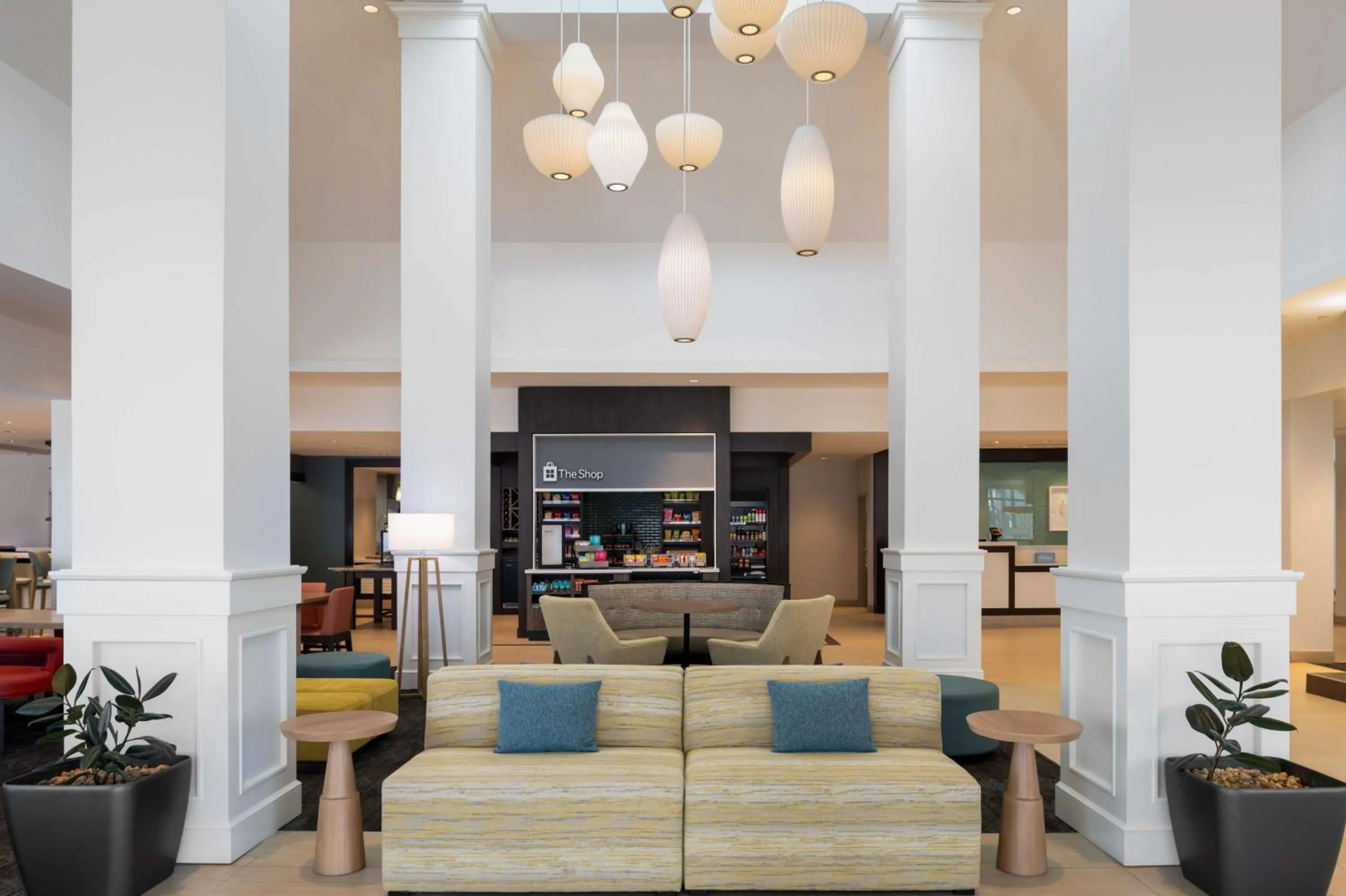 Lobby or reception in Hilton Garden Inn Daytona Beach Oceanfront