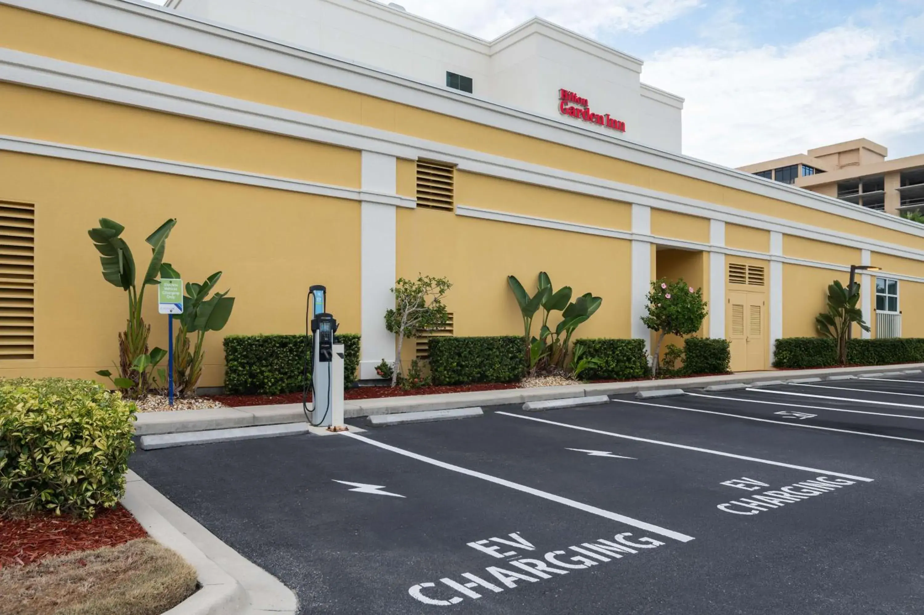 Property building in Hilton Garden Inn Daytona Beach Oceanfront Property building in Hilton Garden Inn Daytona Beach Oceanfront
