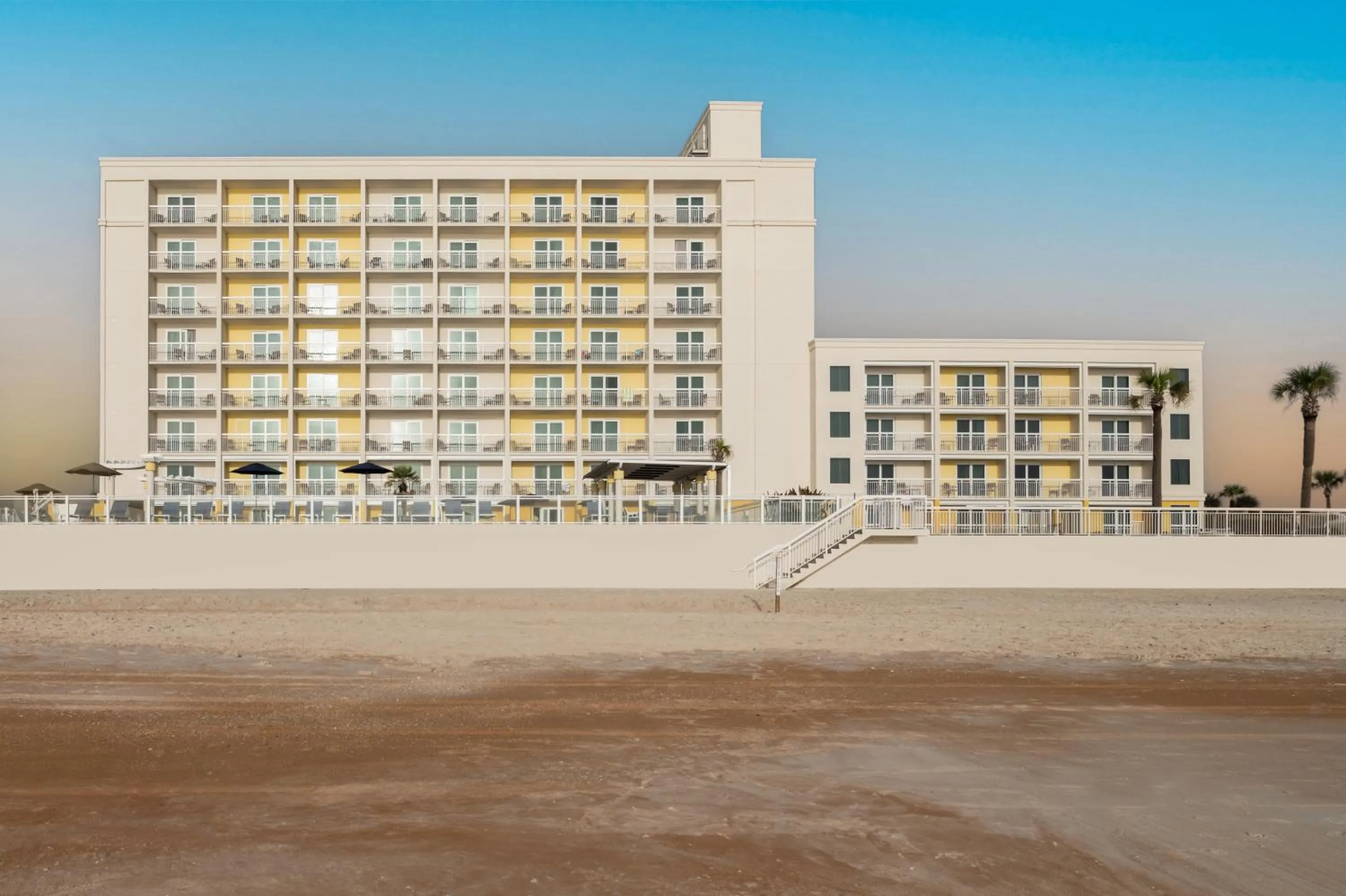 Property building in Hilton Garden Inn Daytona Beach Oceanfront