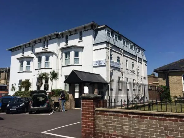 Facade/entrance in Hotel Victoria