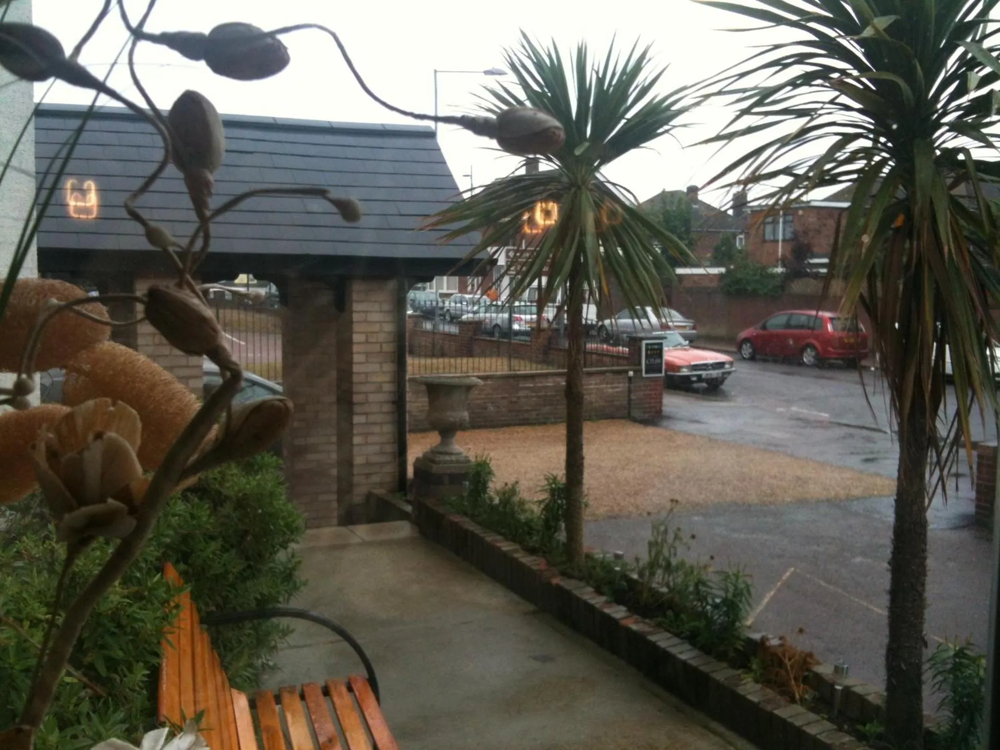 Garden in Hotel Victoria