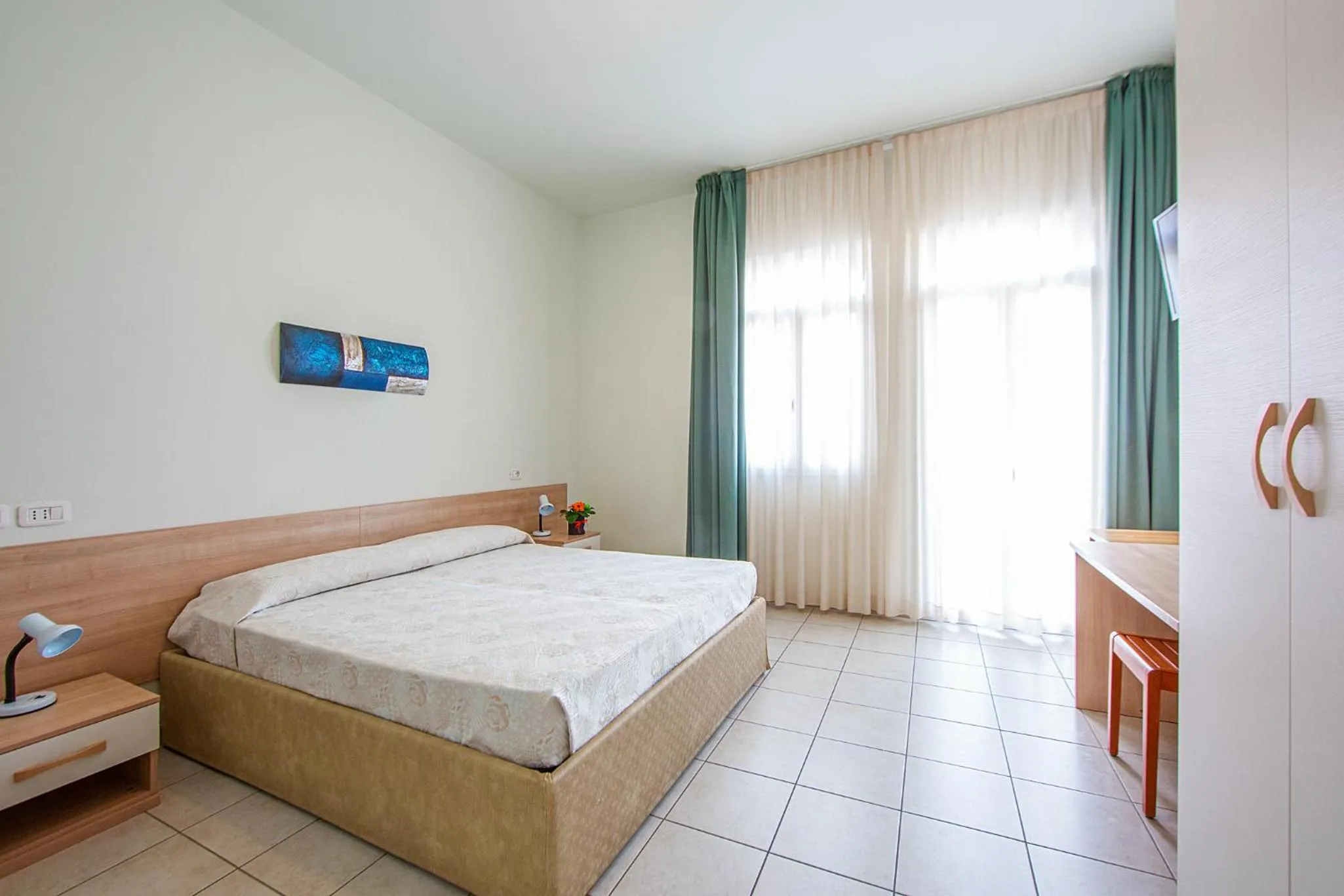Bedroom, Bed in Hotel Ginevra