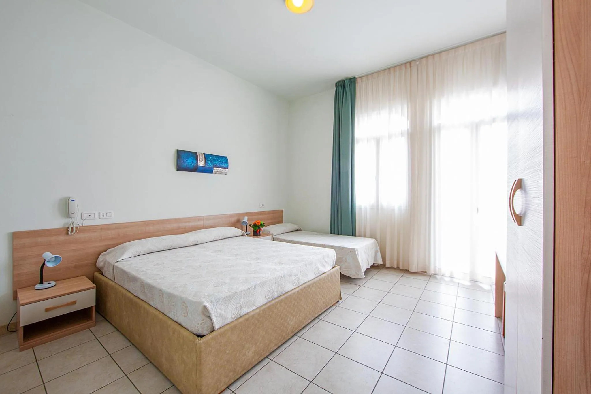 Bedroom, Bed in Hotel Ginevra