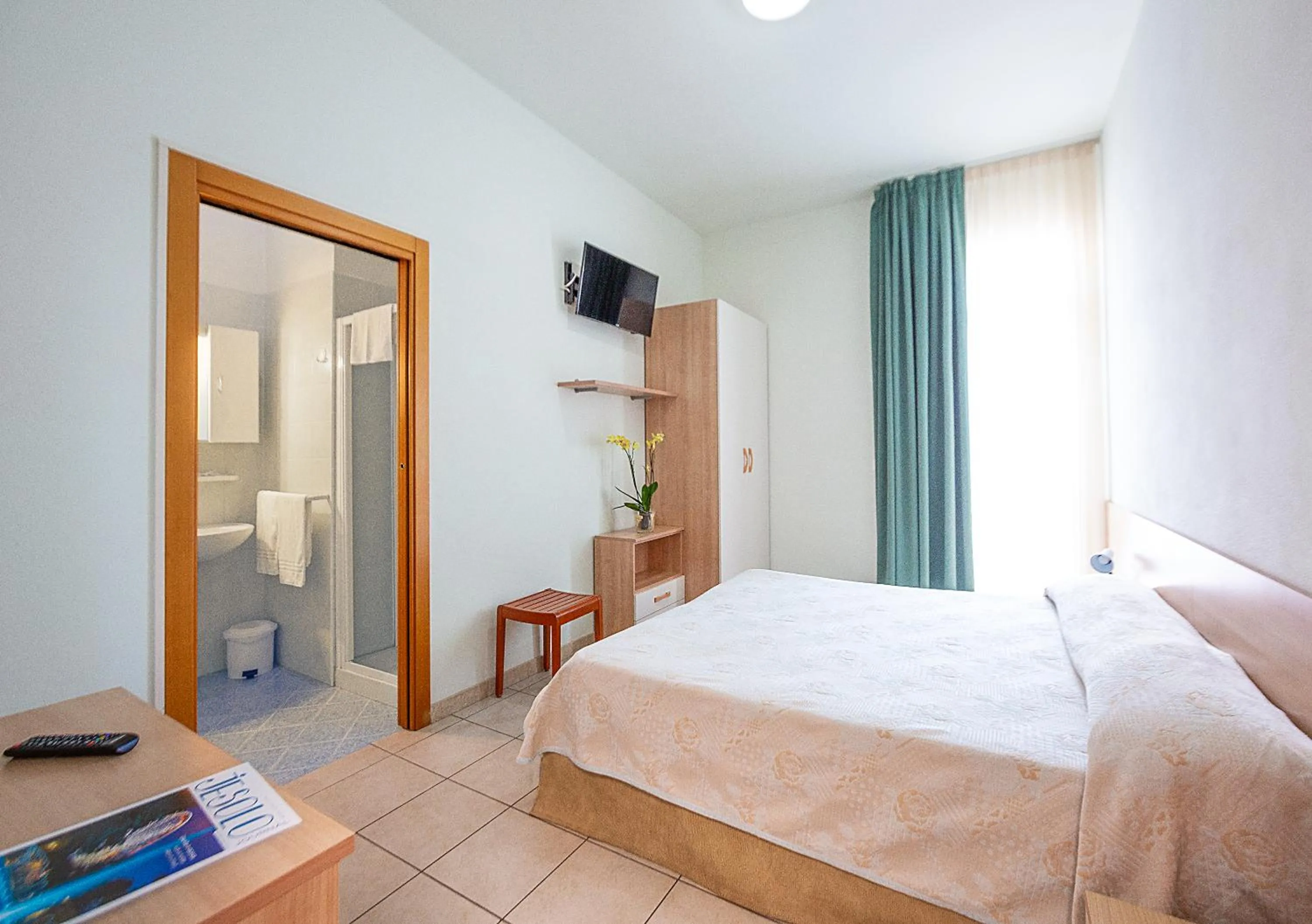 Bedroom, Bed in Hotel Ginevra