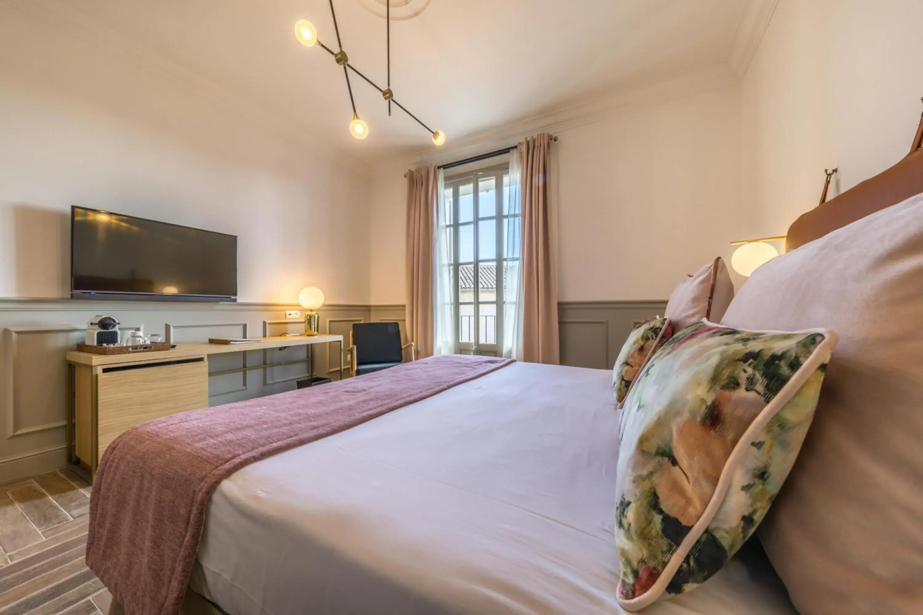 Bed in Can Ribera by Zafiro Bed in Can Ribera by Zafiro