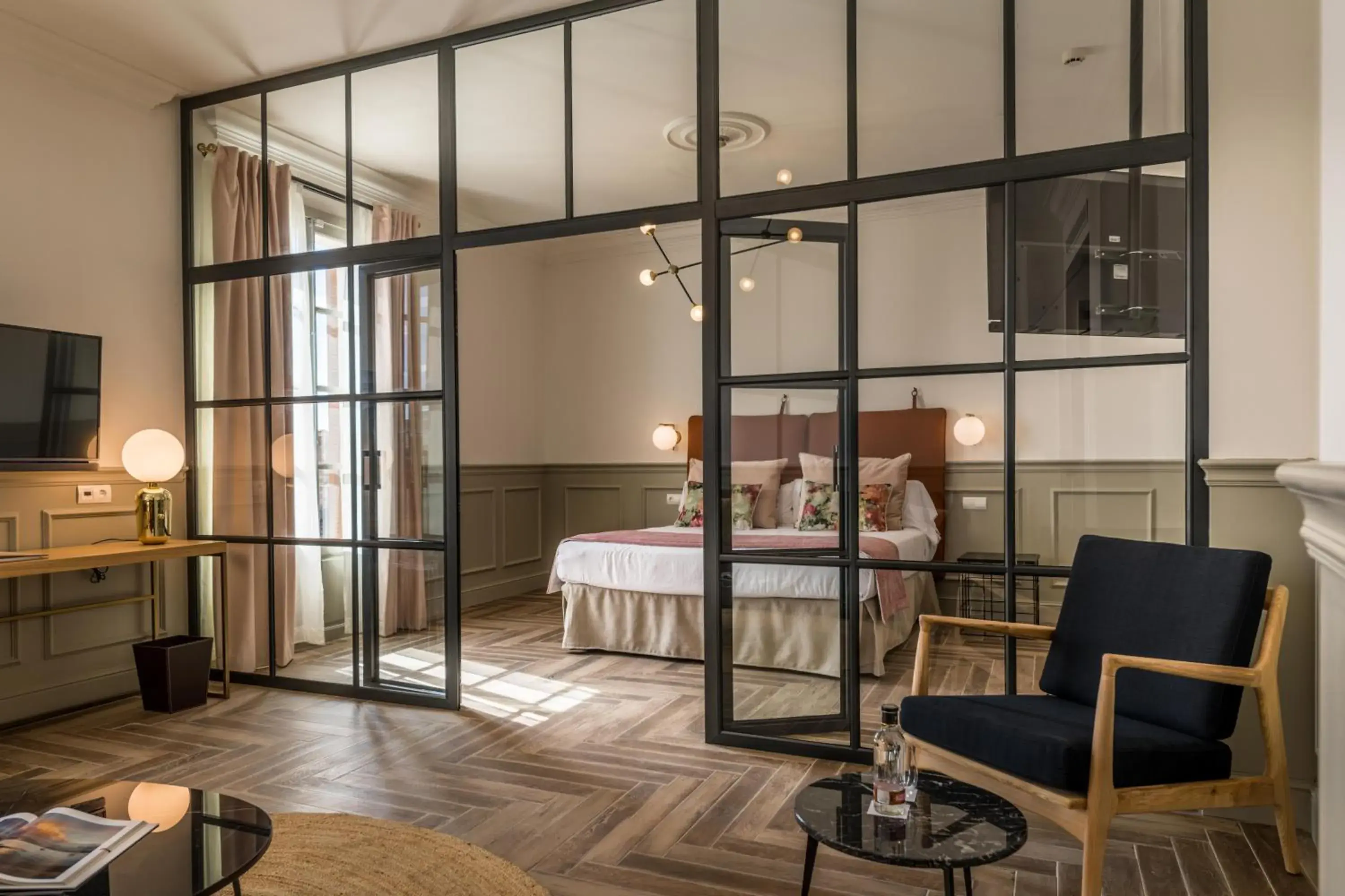 Bed in Can Ribera by Zafiro Bed in Can Ribera by Zafiro