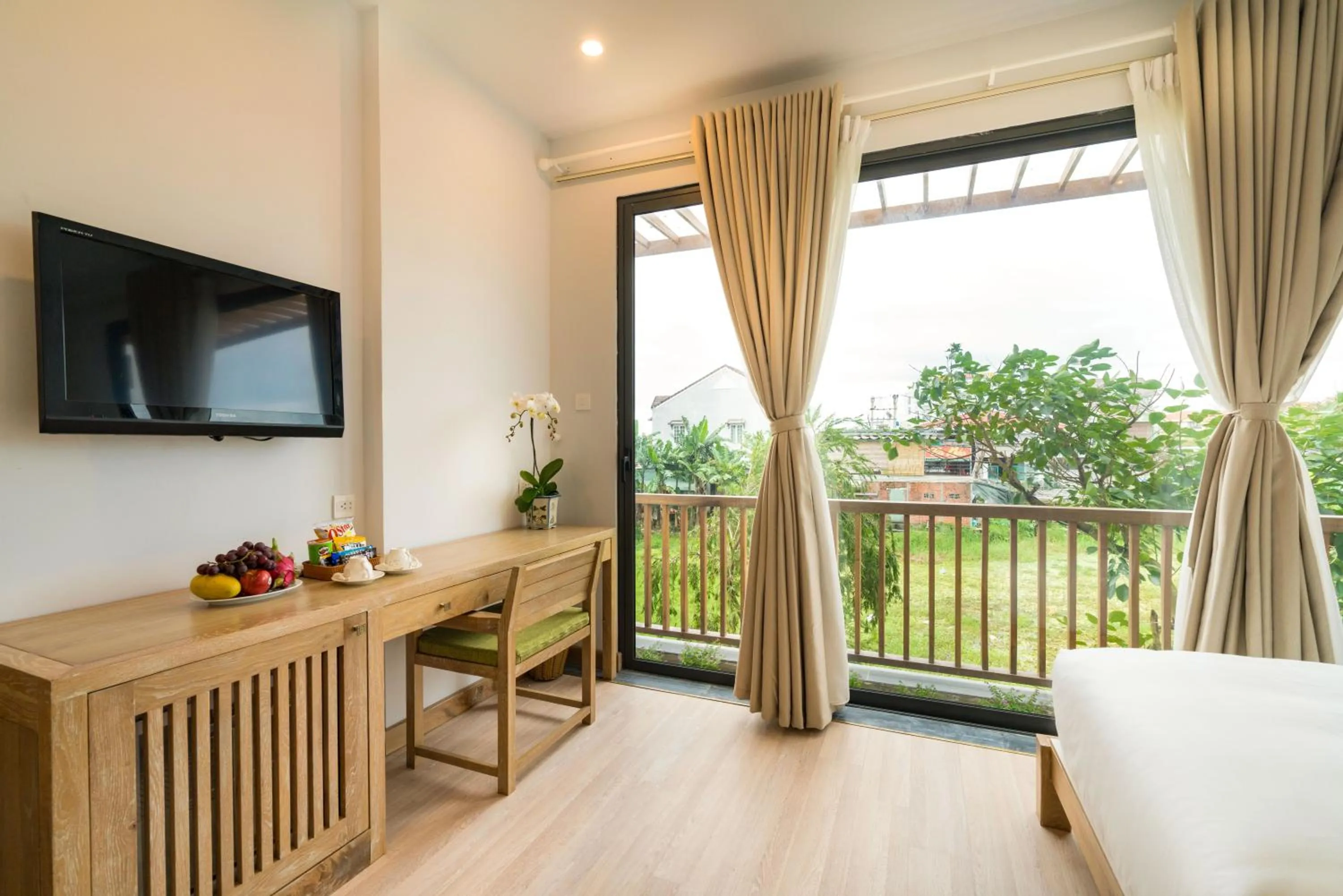 Garden view in ZEN Boutique Hoi An - Eco-Friendly Villa