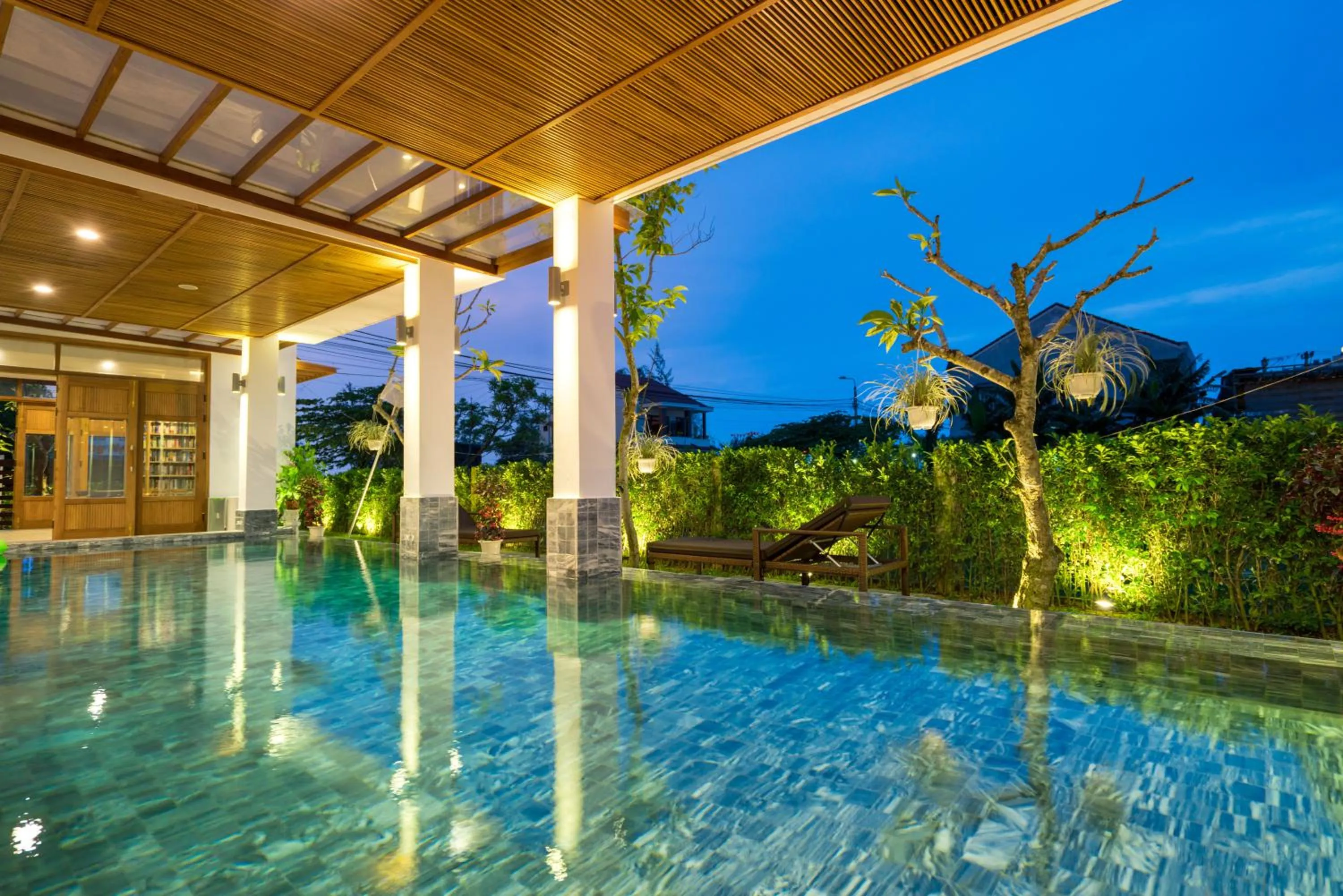 Swimming pool in ZEN Boutique Hoi An - Eco-Friendly Villa