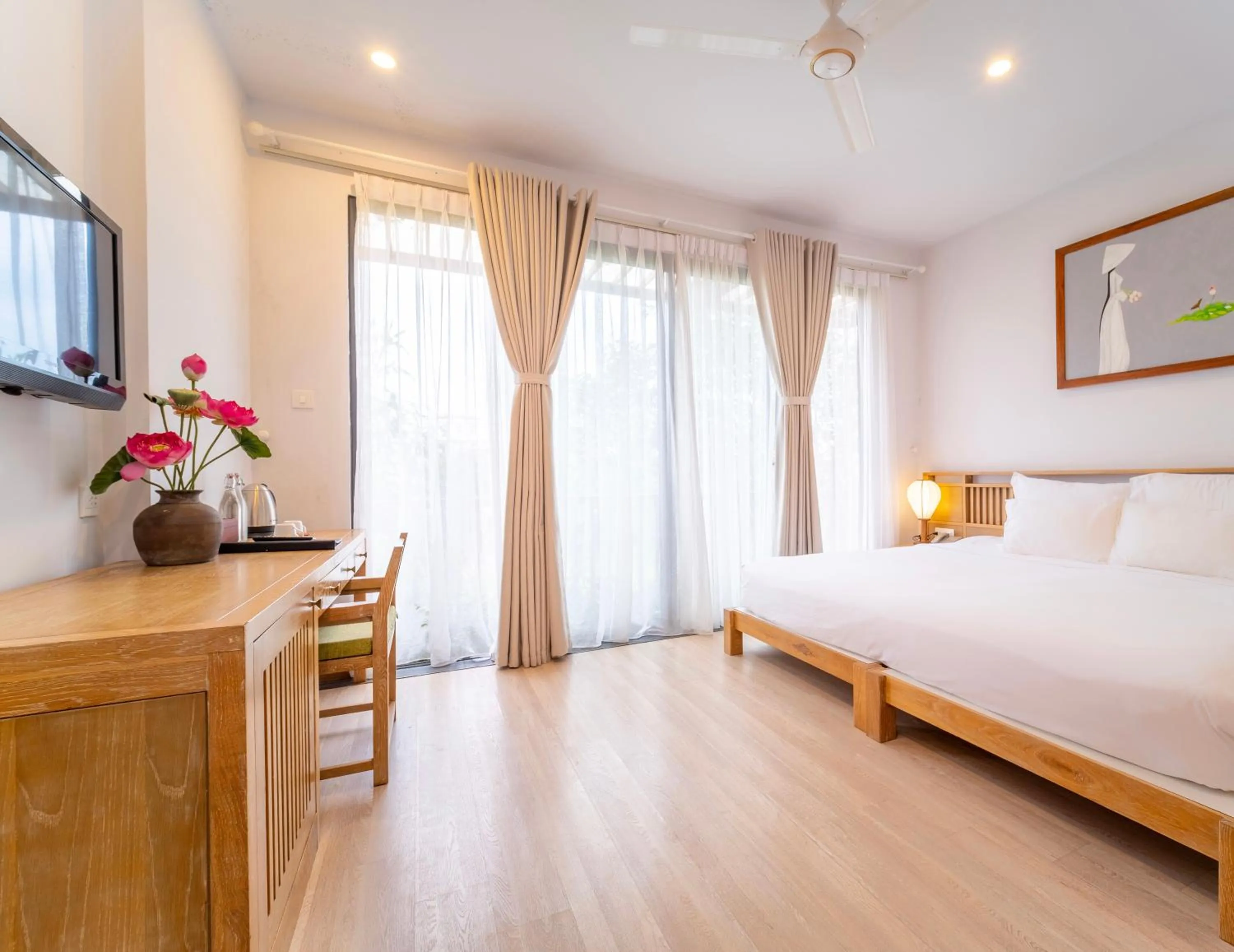 Bedroom, Bed in ZEN Boutique Hoi An - Eco-Friendly Villa