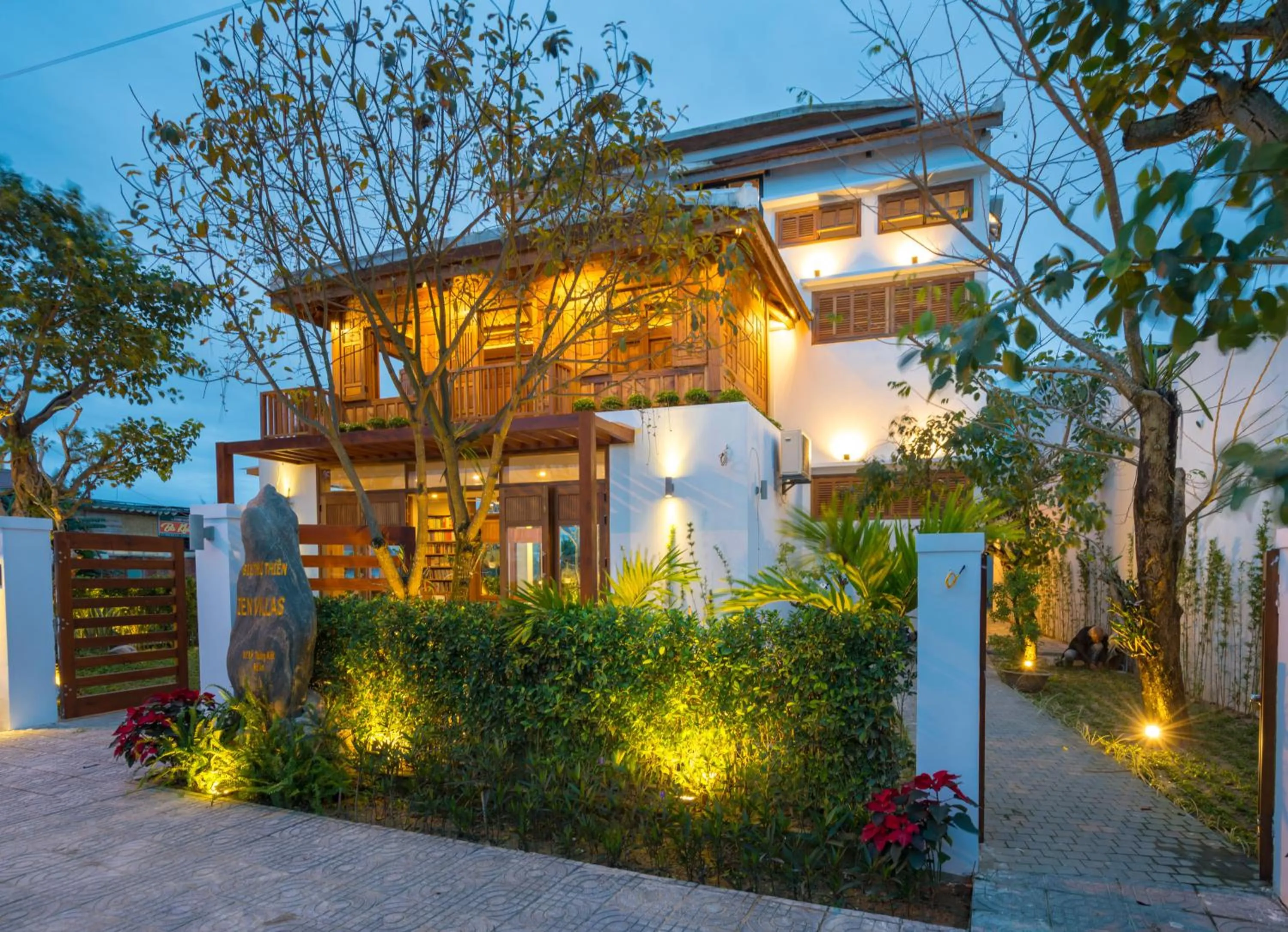 Garden in ZEN Boutique Hoi An - Eco-Friendly Villa