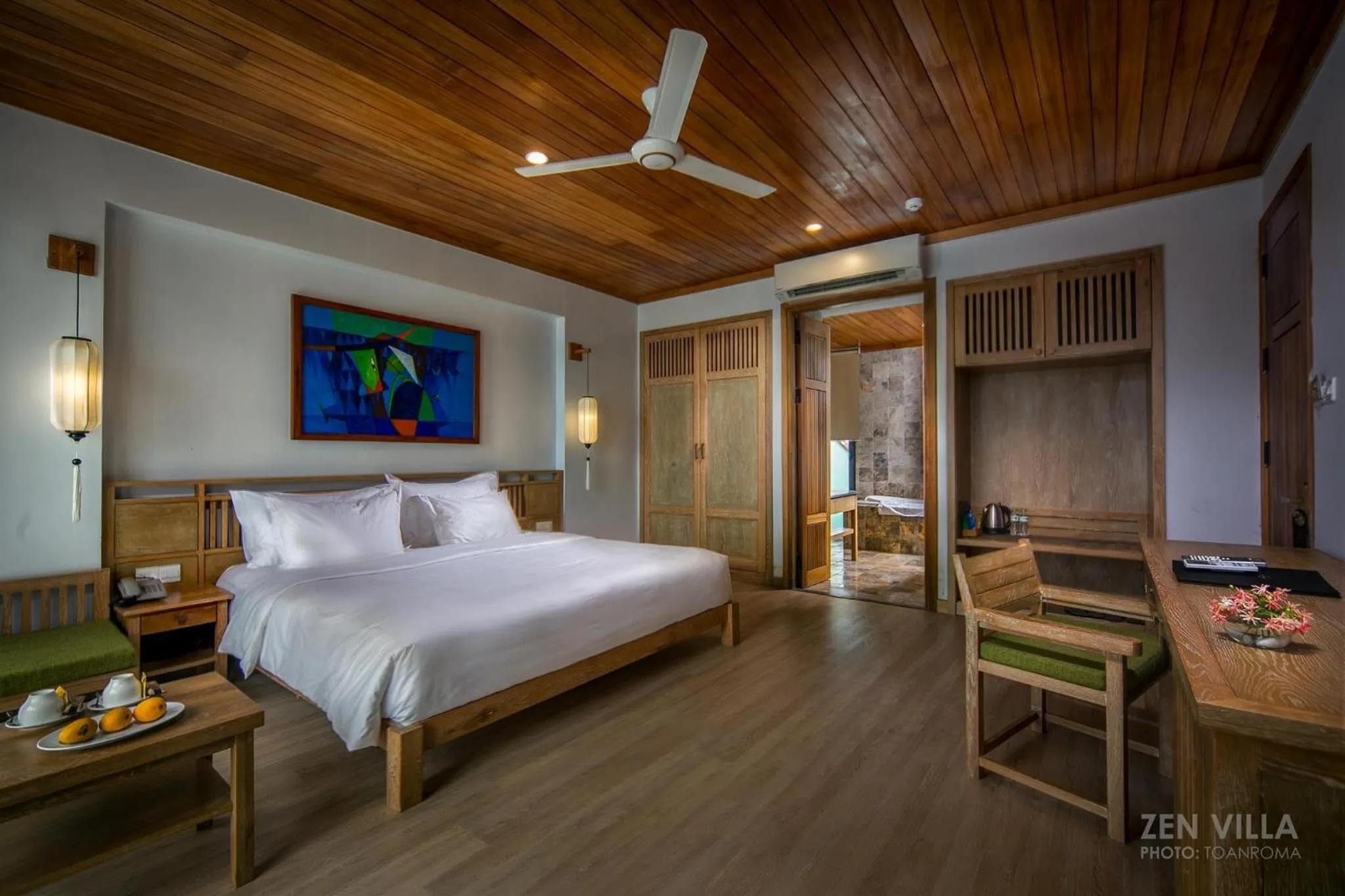 Bedroom, Bed in ZEN Boutique Hoi An - Eco-Friendly Villa