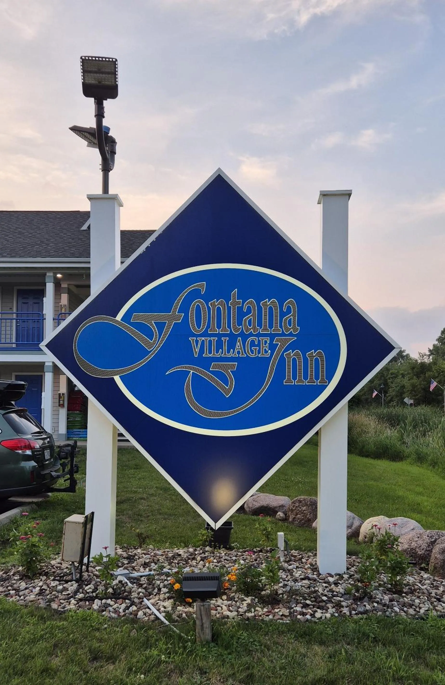 Property logo or sign in Fontana Village Inn