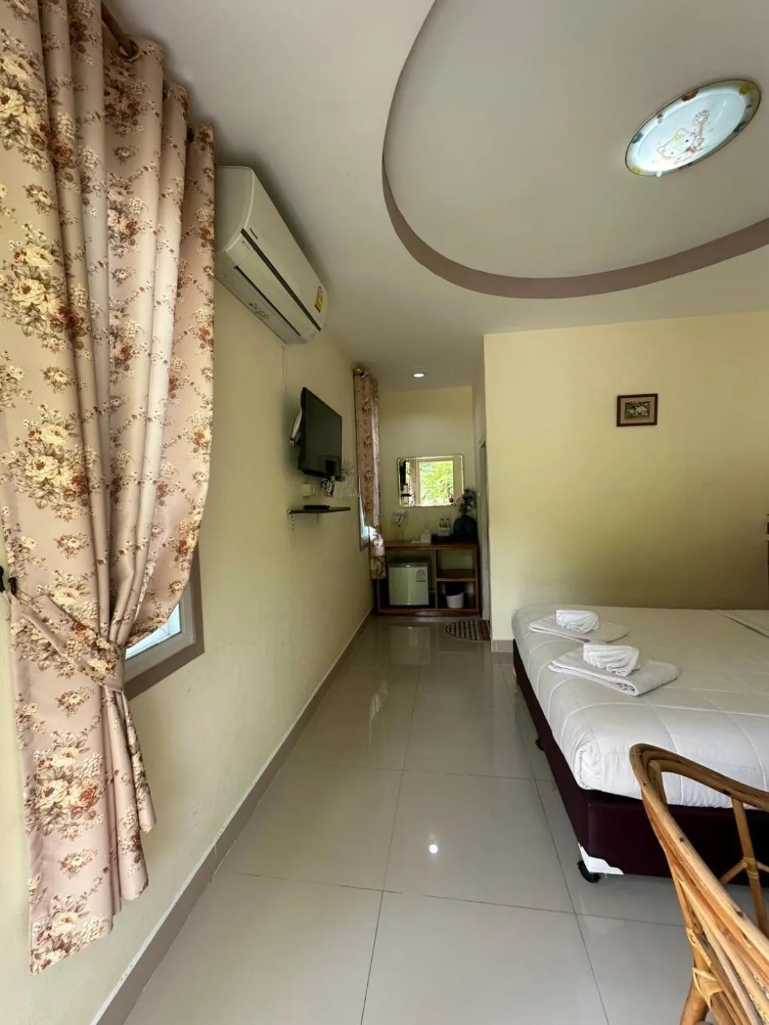 Bed in ชอว์ งาทอง รีสอร์ต Chor Ngar Thong Erawan Kanchanaburi