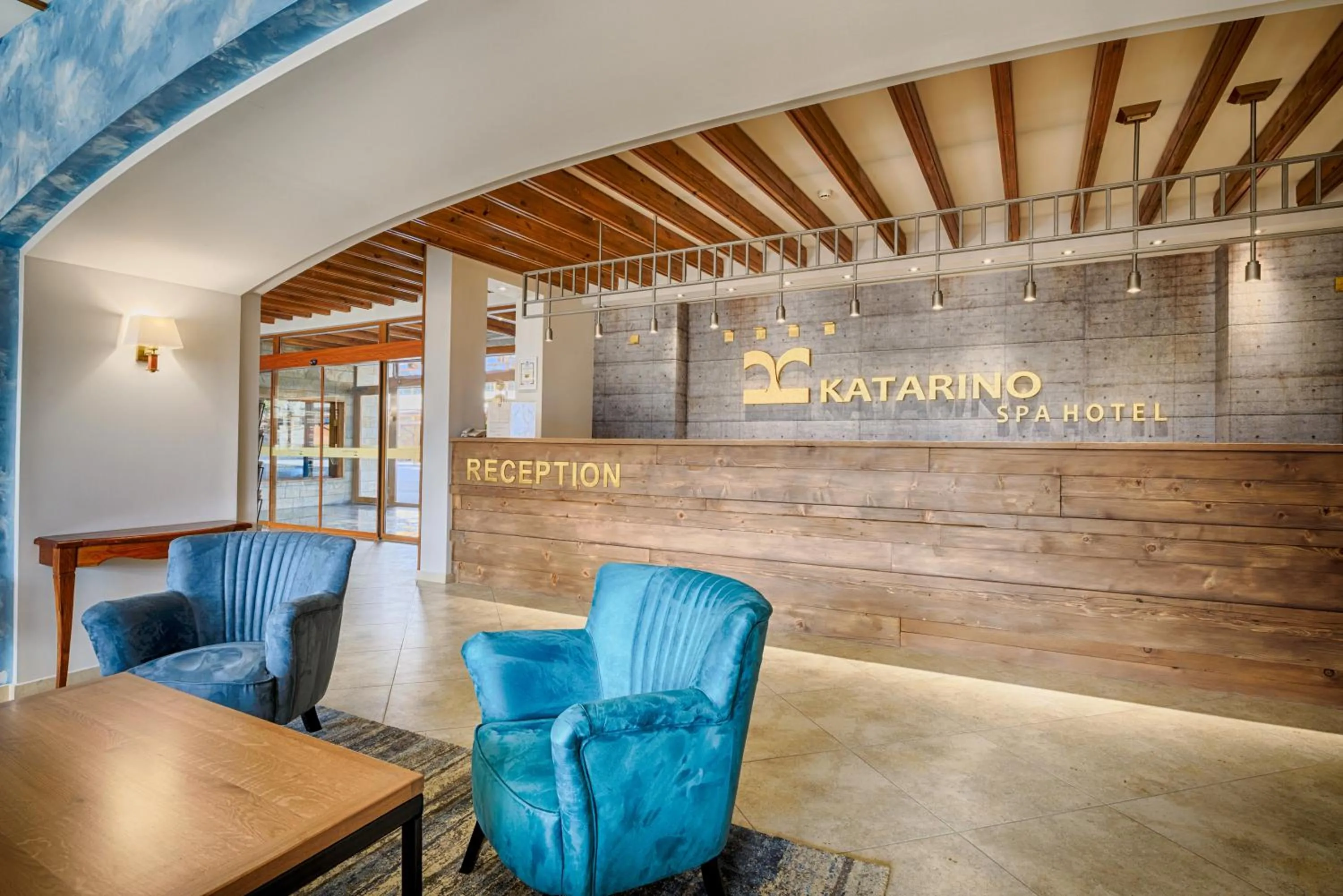 Lobby or reception in Katarino SPA Hotel