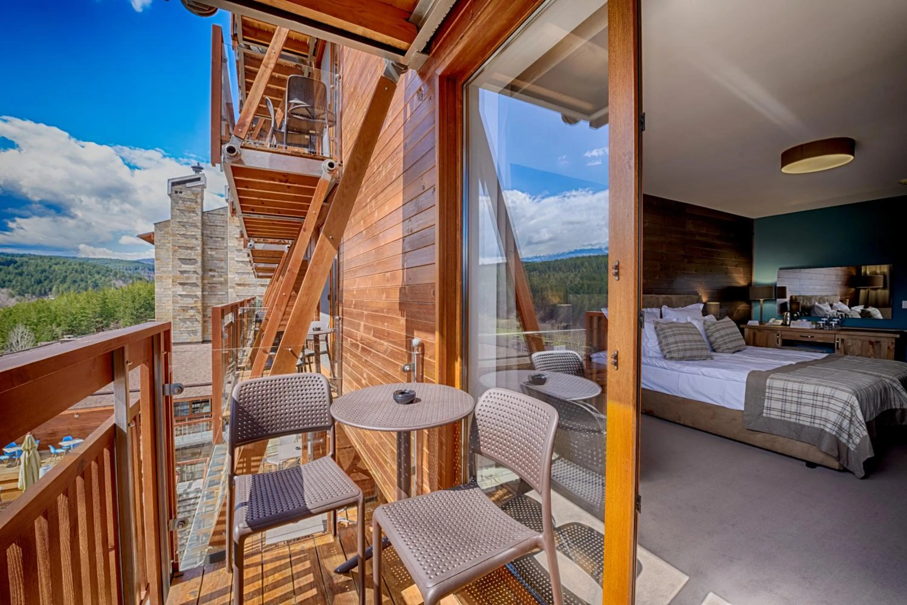 Balcony/Terrace in Katarino SPA Hotel