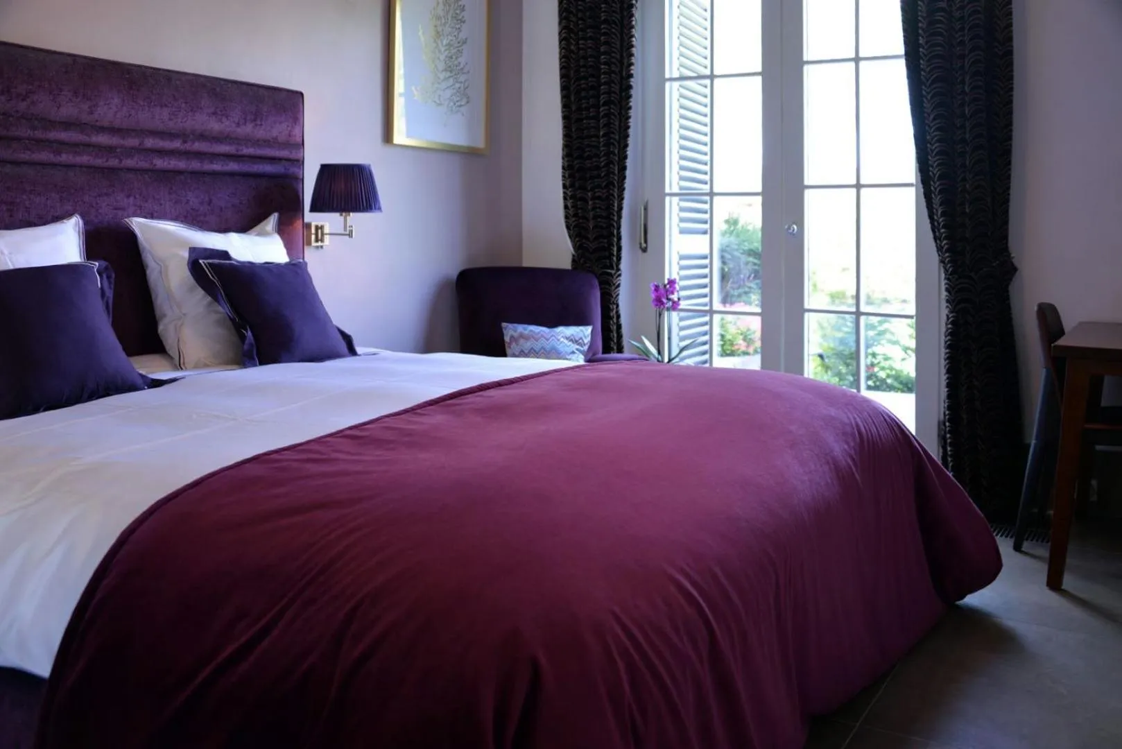 Bed in Notarishuis Beveren B&B