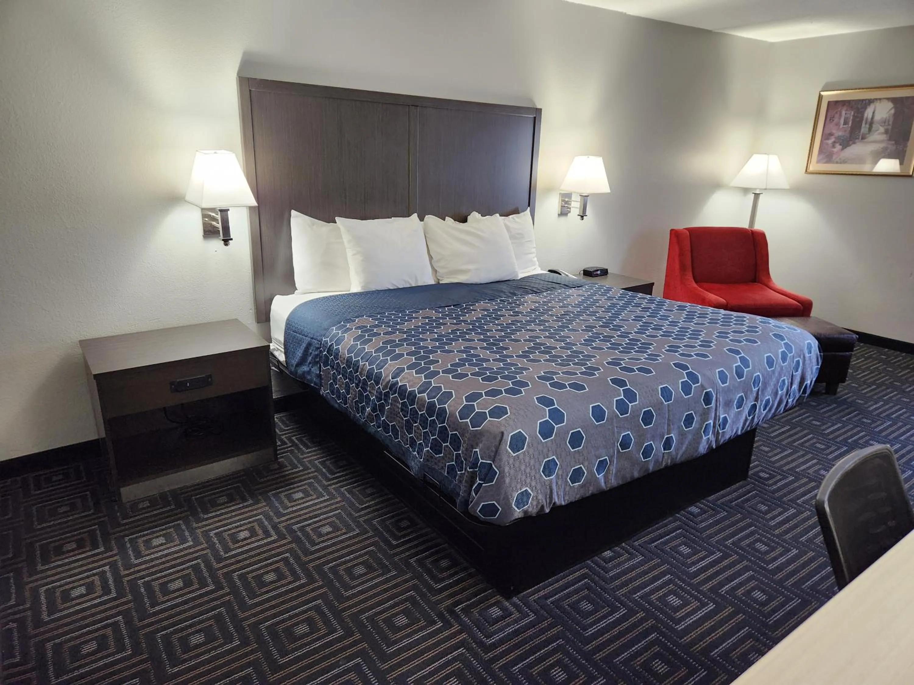 Bed in Twin Cities Inn, Mounds View