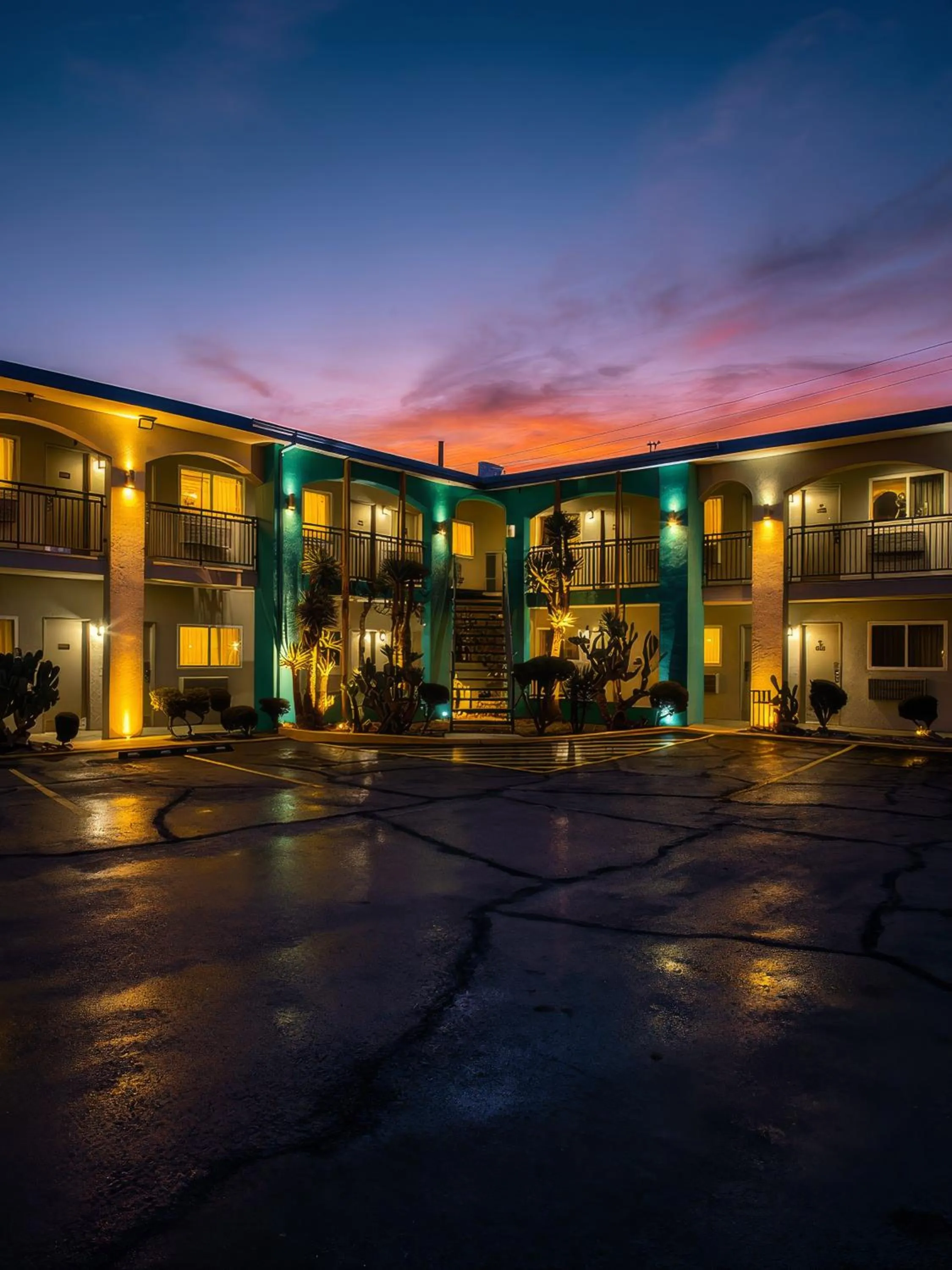 Property building in Rodeway Inn Albuquerque Downtown on Rt 66