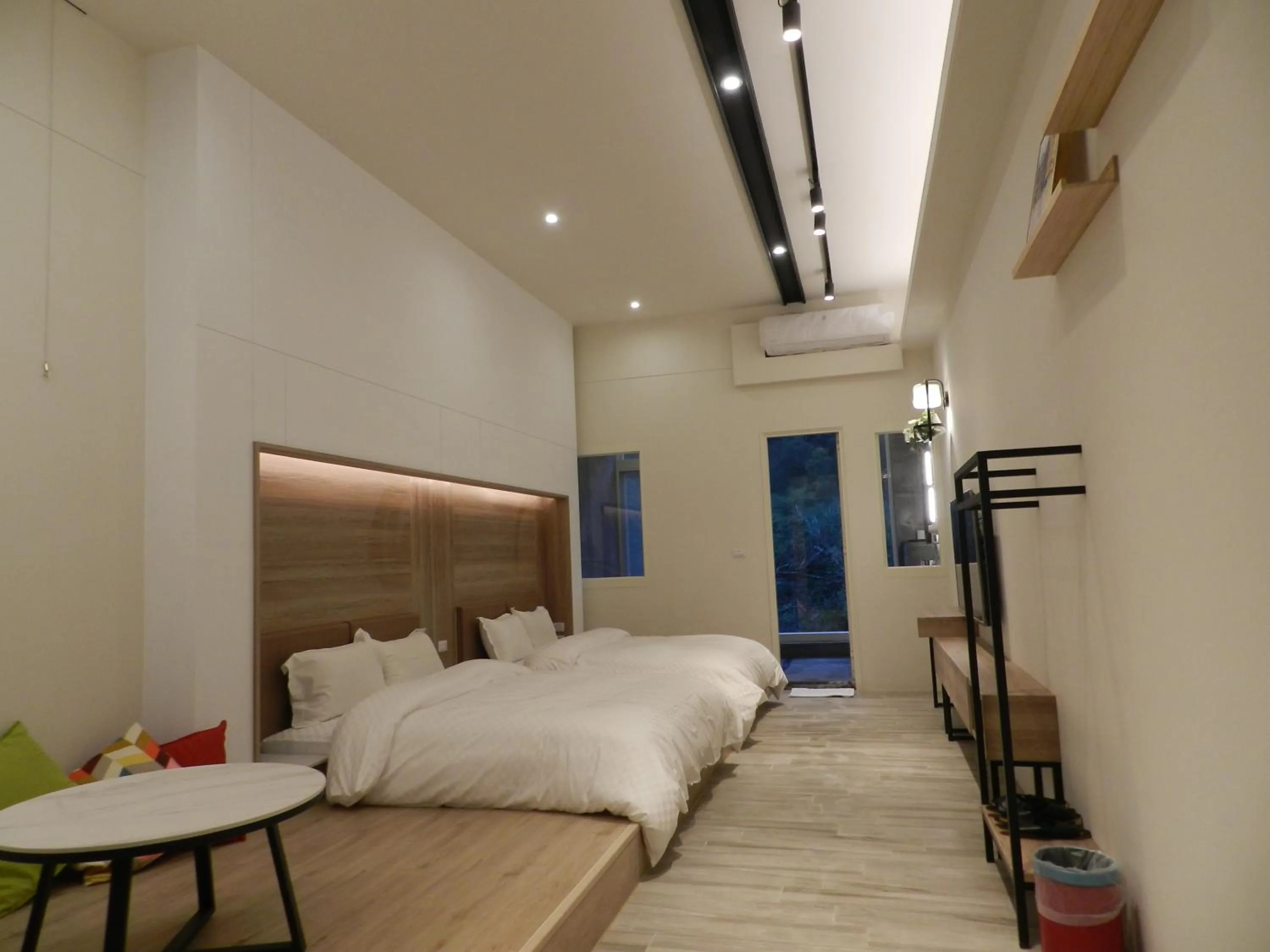 Bed in 谷關明高溫泉 Mingao Hot Spring Resort