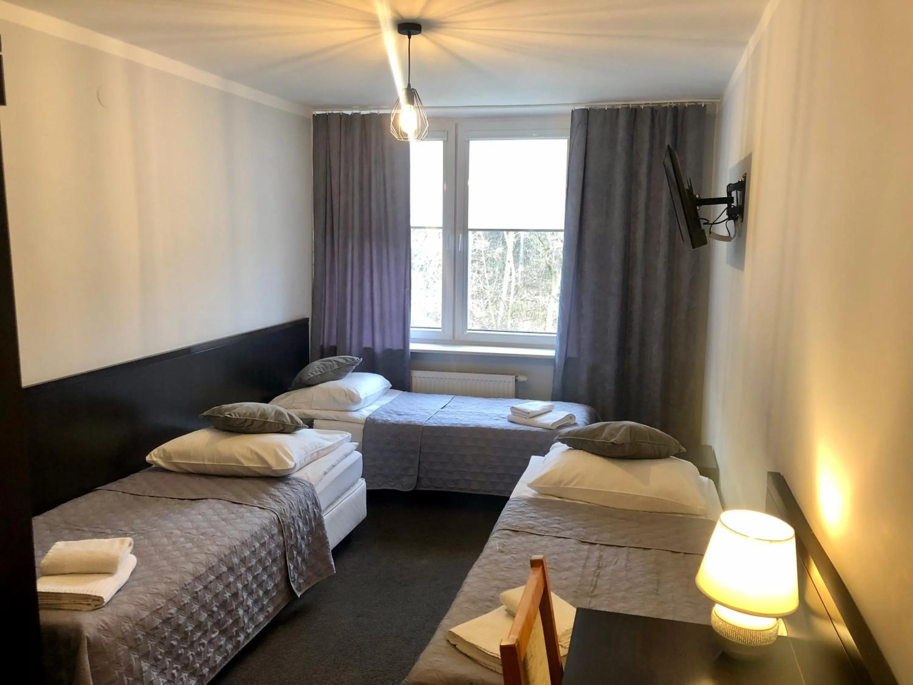 Bedroom, Bed in Sosnowe Zacisze