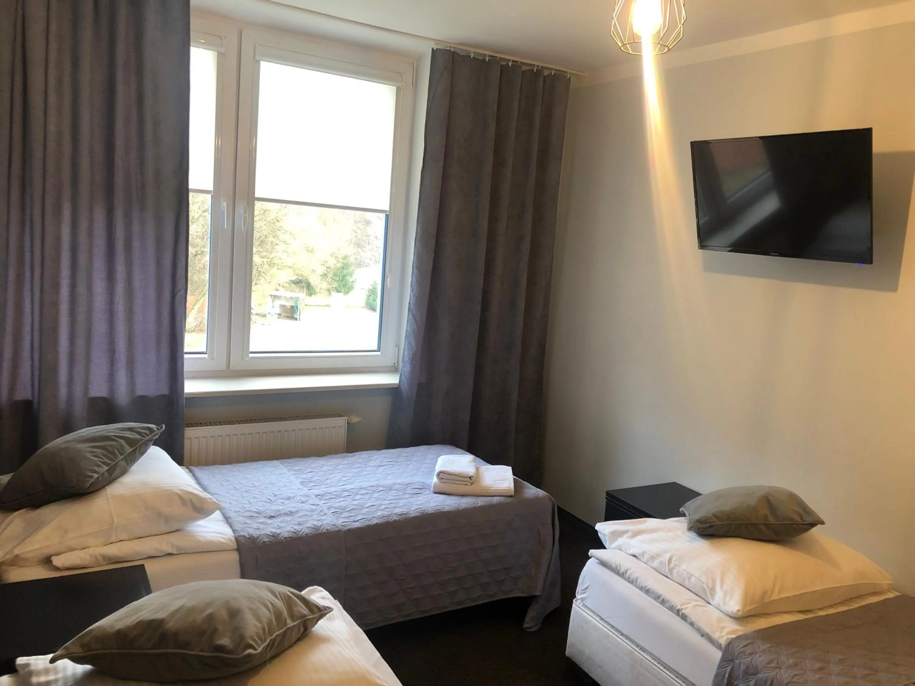 Bedroom, Bed in Sosnowe Zacisze
