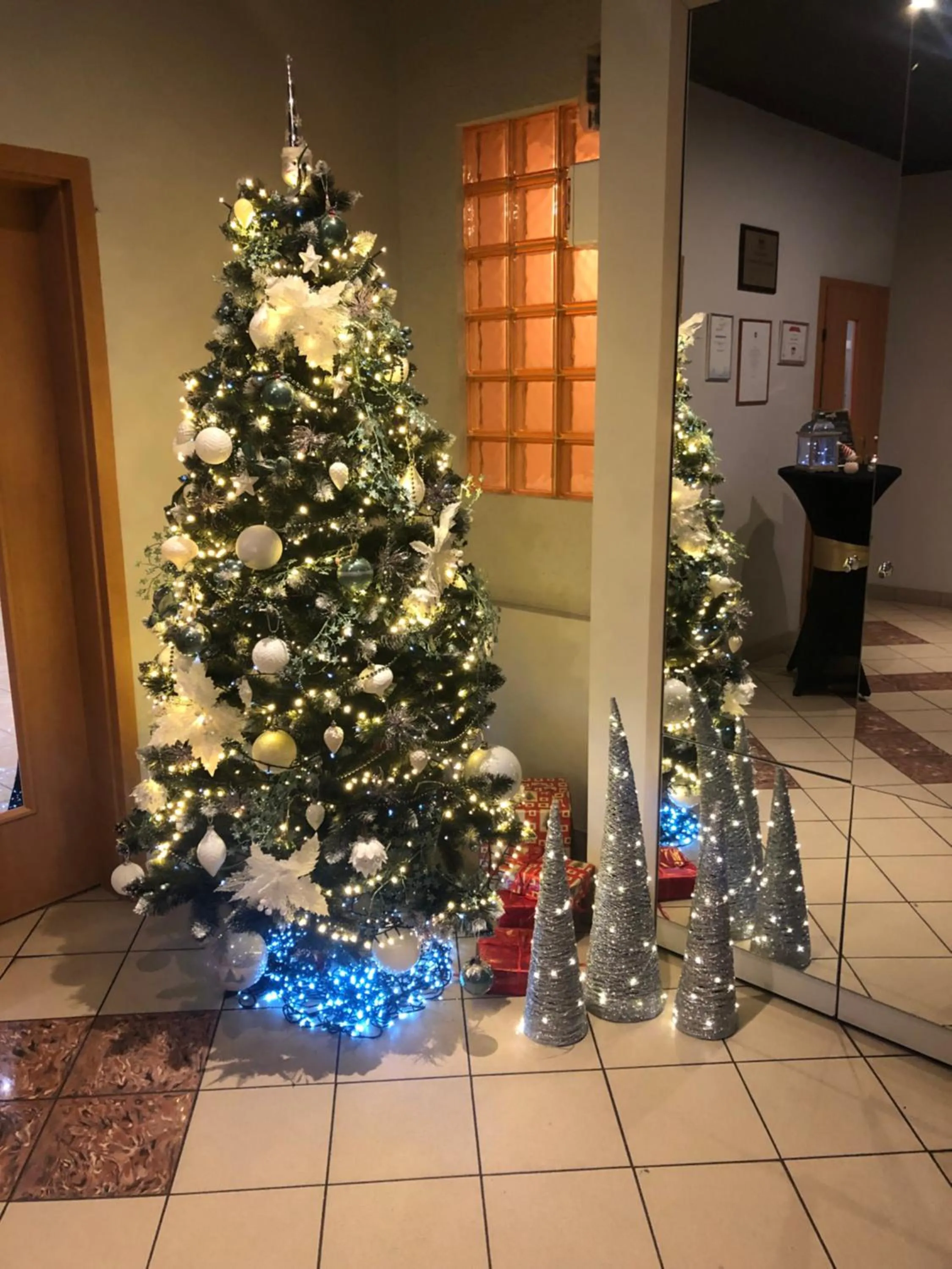 Lobby or reception in Sosnowe Zacisze