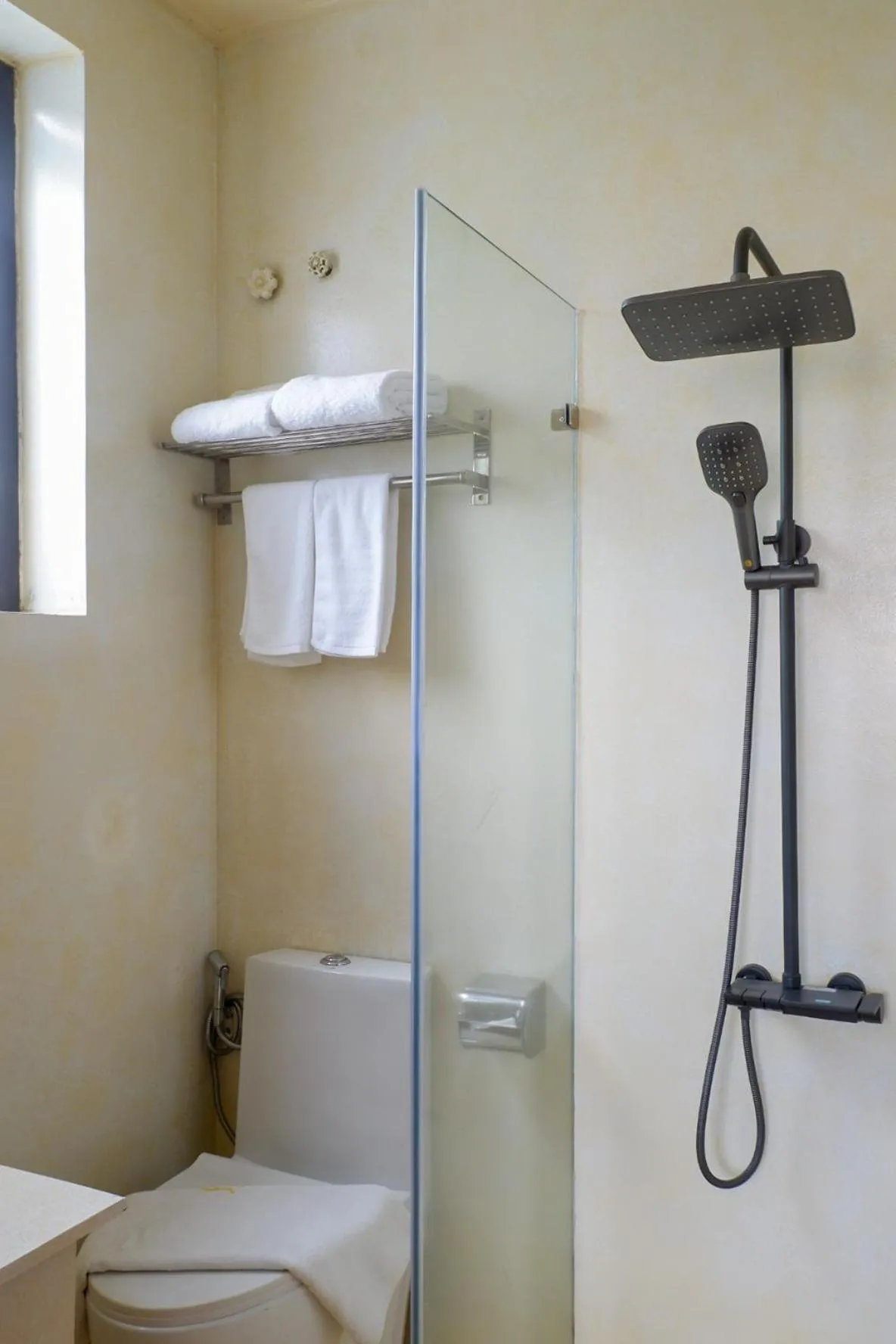 Shower in Tasme Hotel