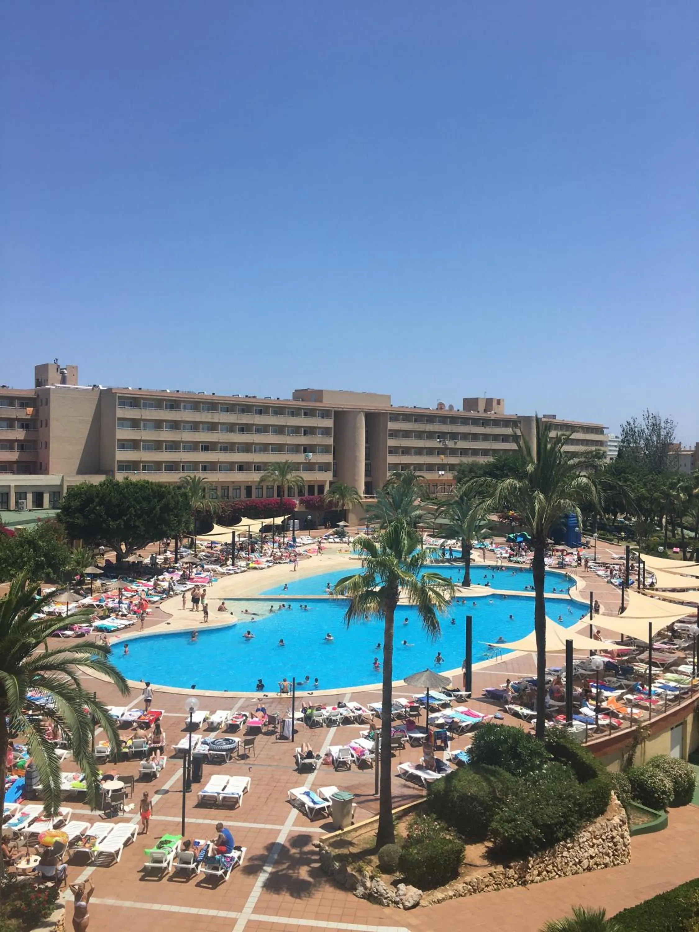 Bird's eye view in Hotel Club Cala Romani