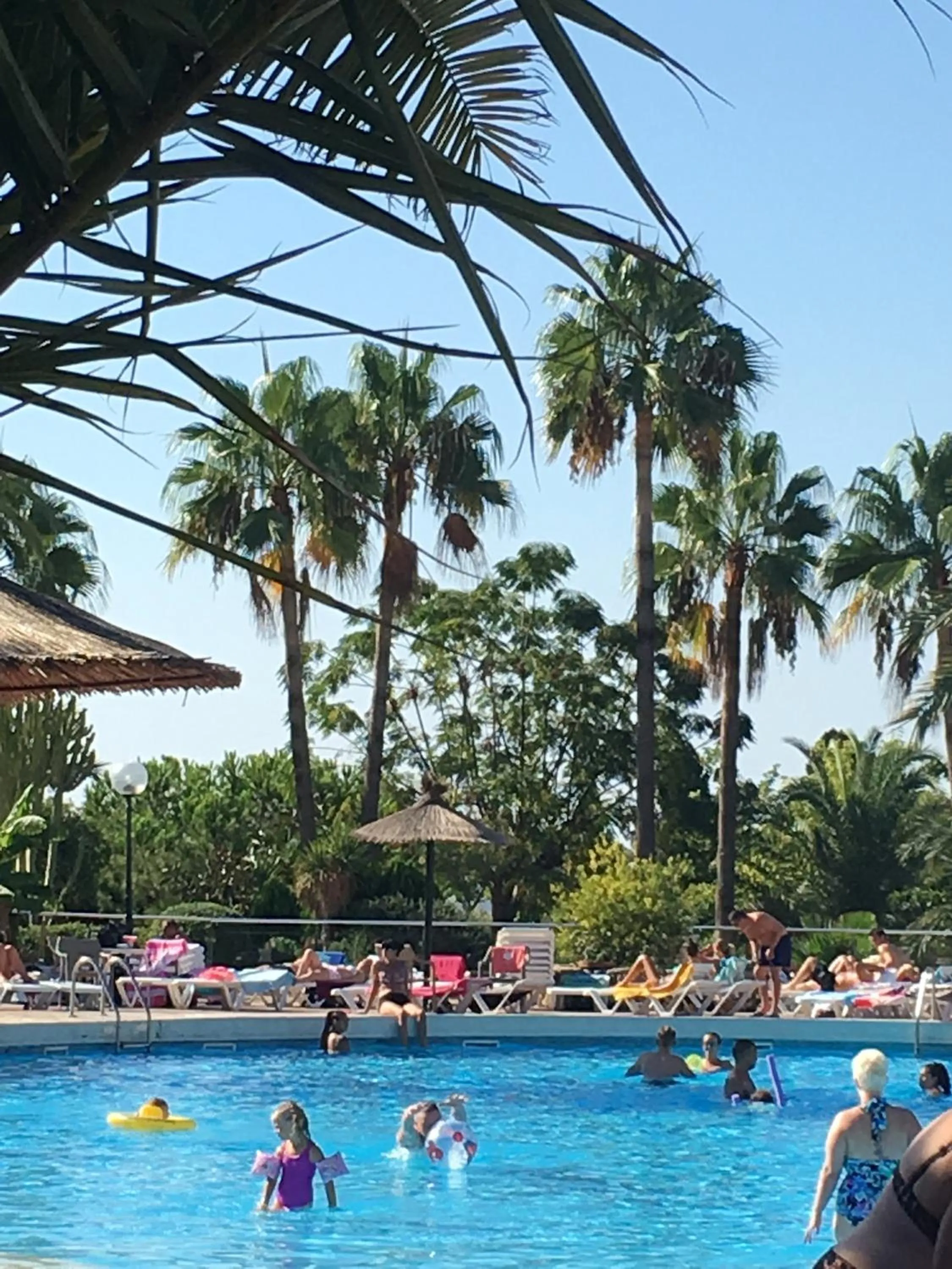 On site in Hotel Club Cala Romani