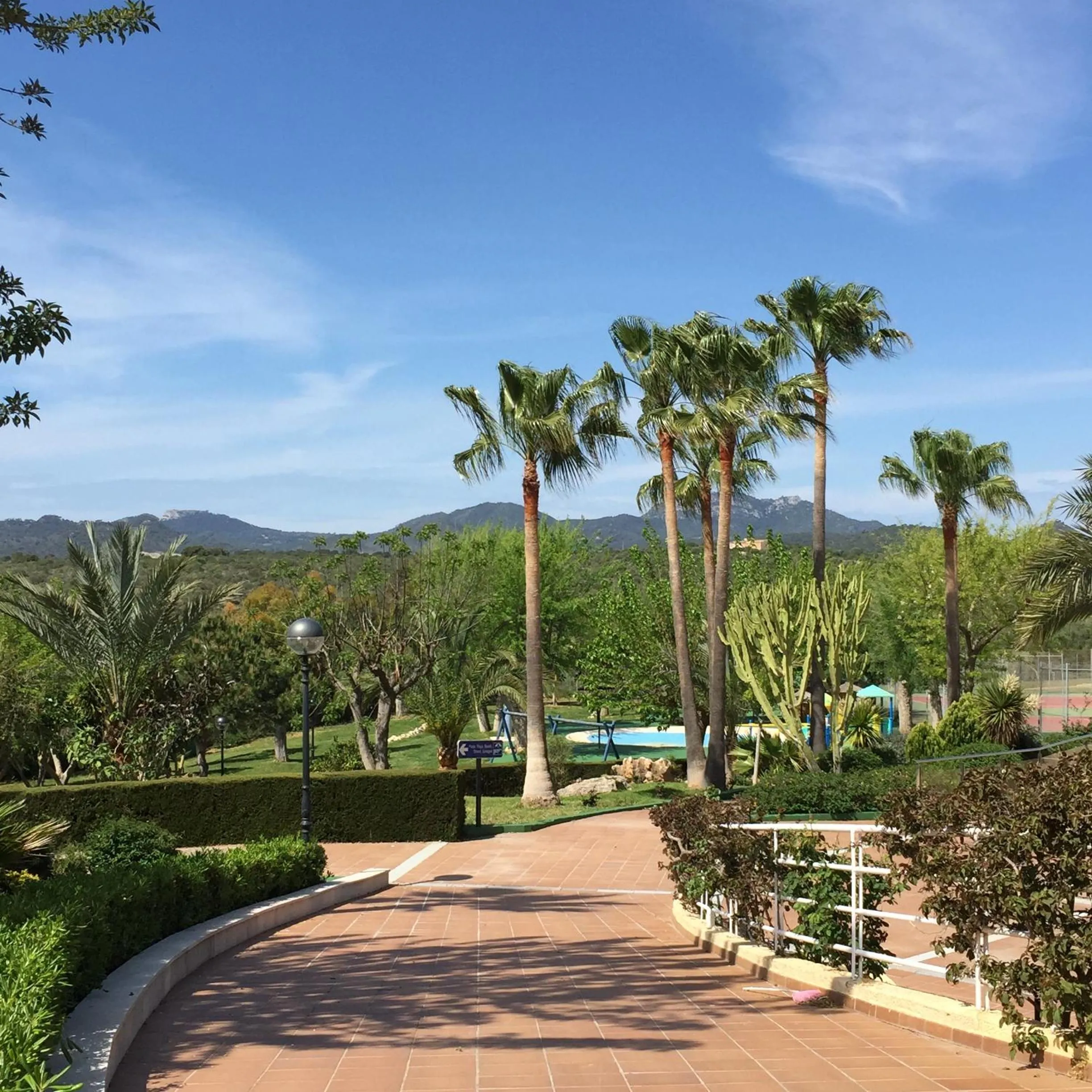 Off site in Hotel Club Cala Romani