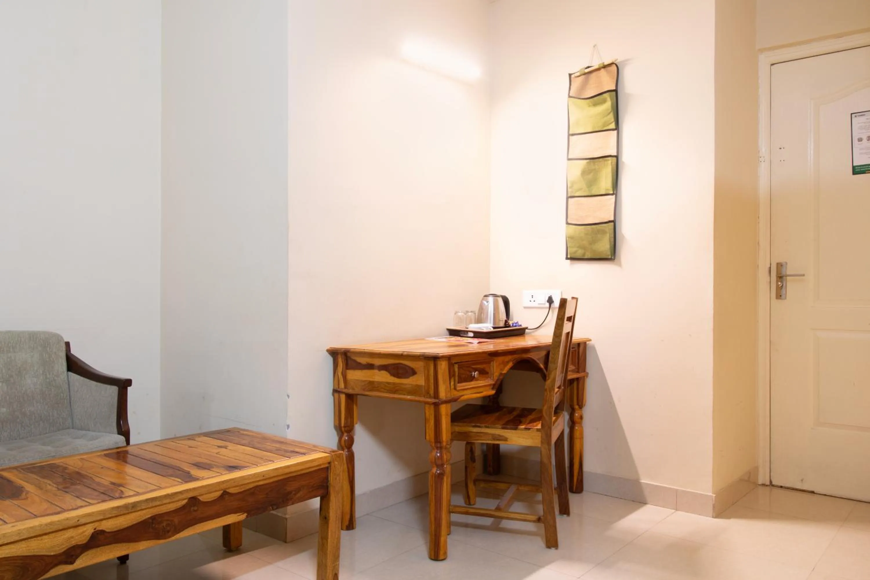 Seating area in Treebo The Anchorage Malviya Nagar