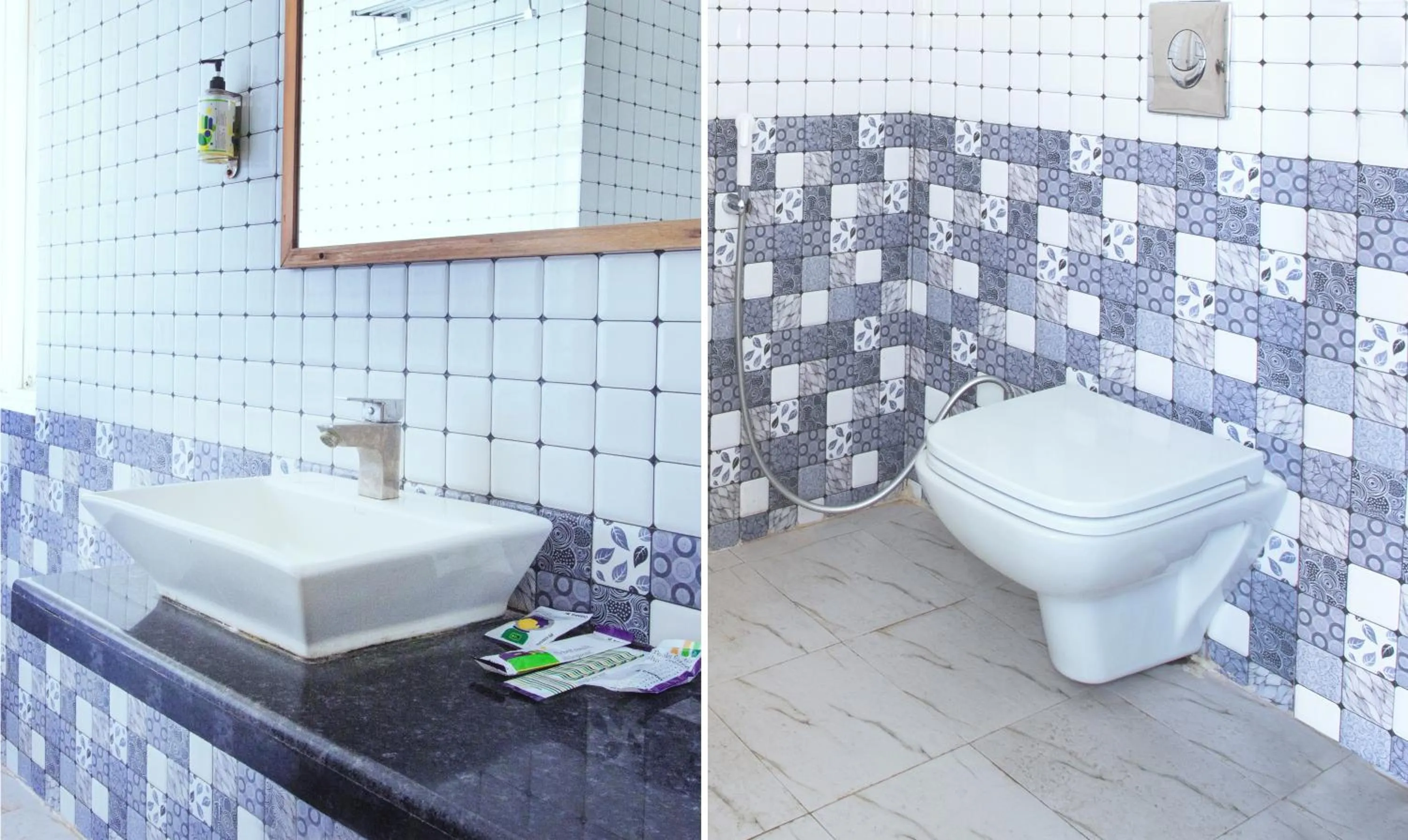 Bathroom in Treebo The Anchorage Malviya Nagar