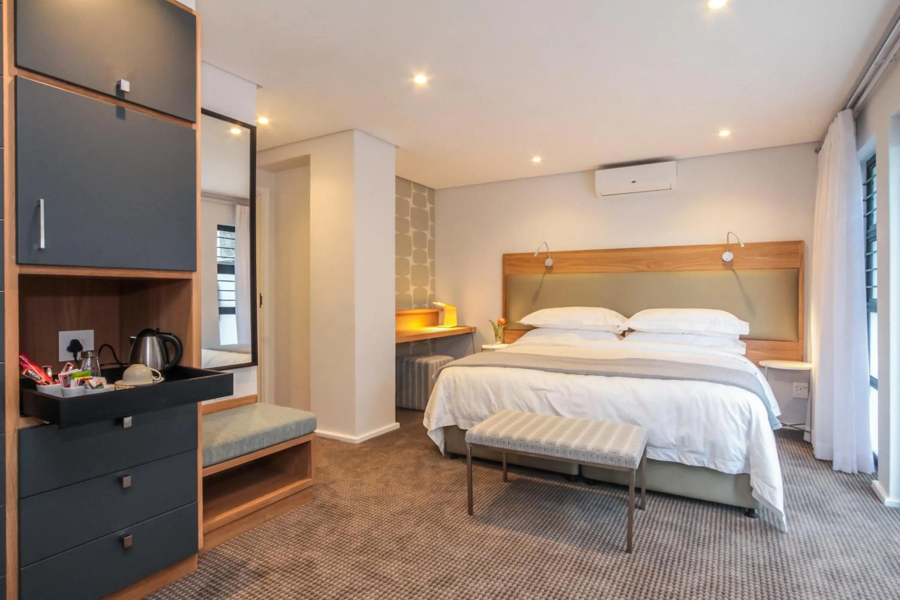 Bed in Ocean Vista Boutique Guest House