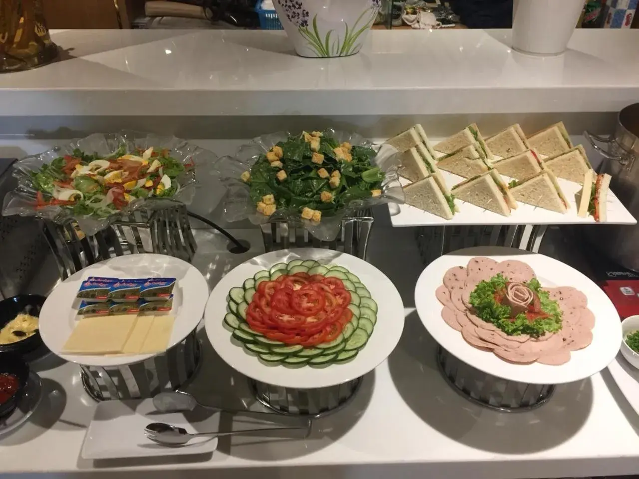 Buffet breakfast in Soho Boutique Hotel Buffet breakfast in Soho Boutique Hotel