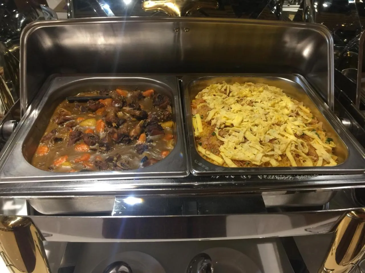 Buffet breakfast in Soho Boutique Hotel