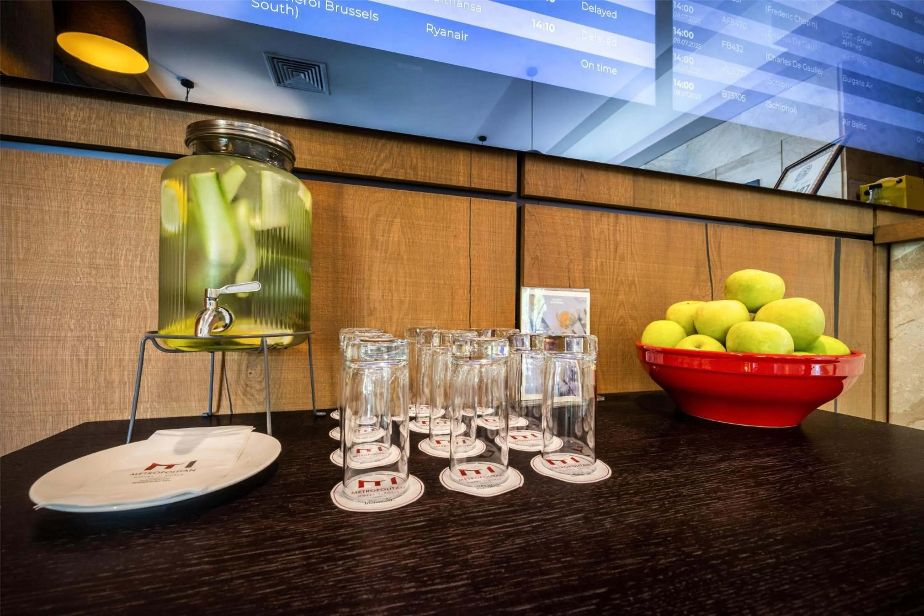 Lobby or reception in Metropolitan Hotel Sofia, a member of Radisson Individuals