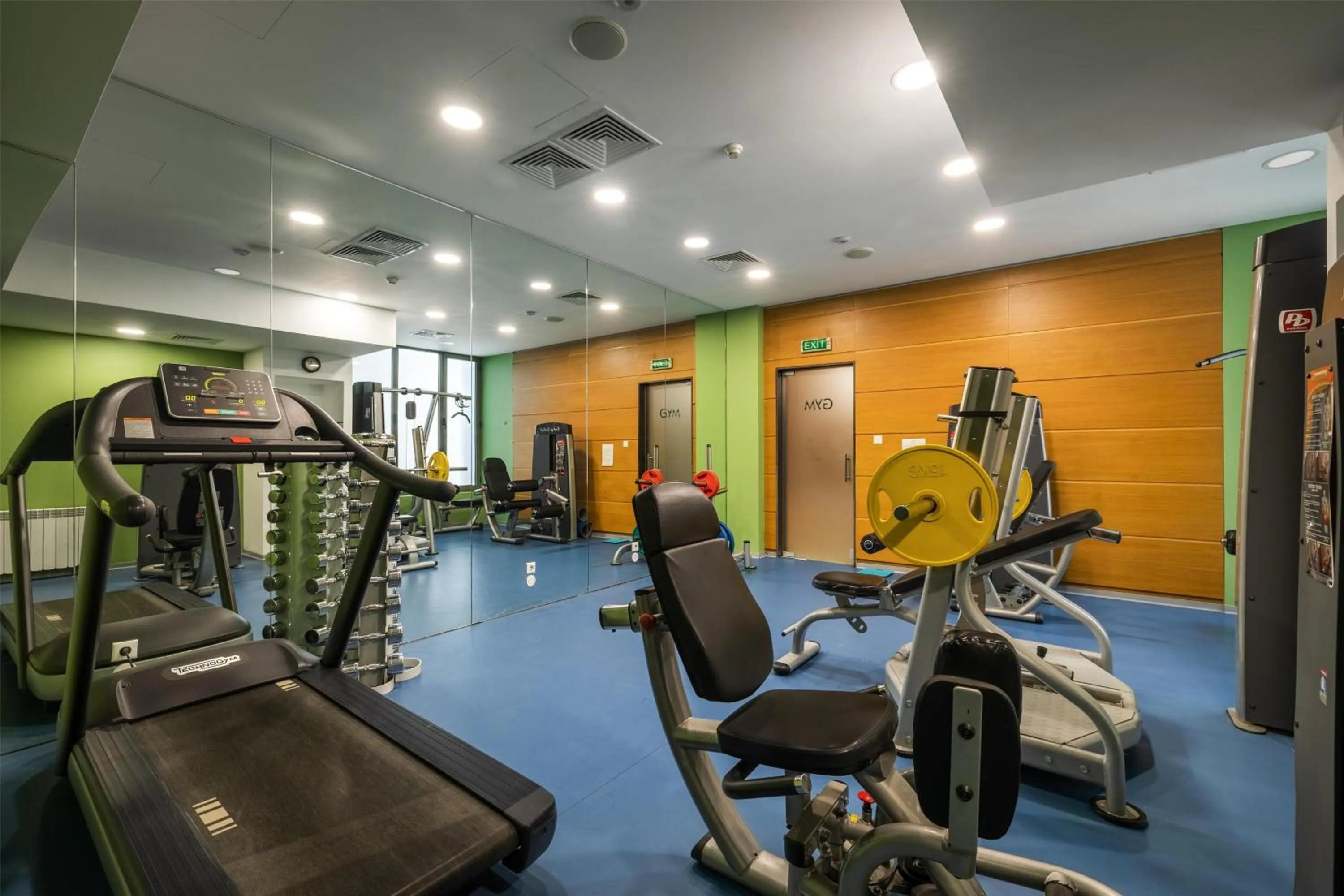 Fitness centre/facilities in Metropolitan Hotel Sofia, a member of Radisson Individuals