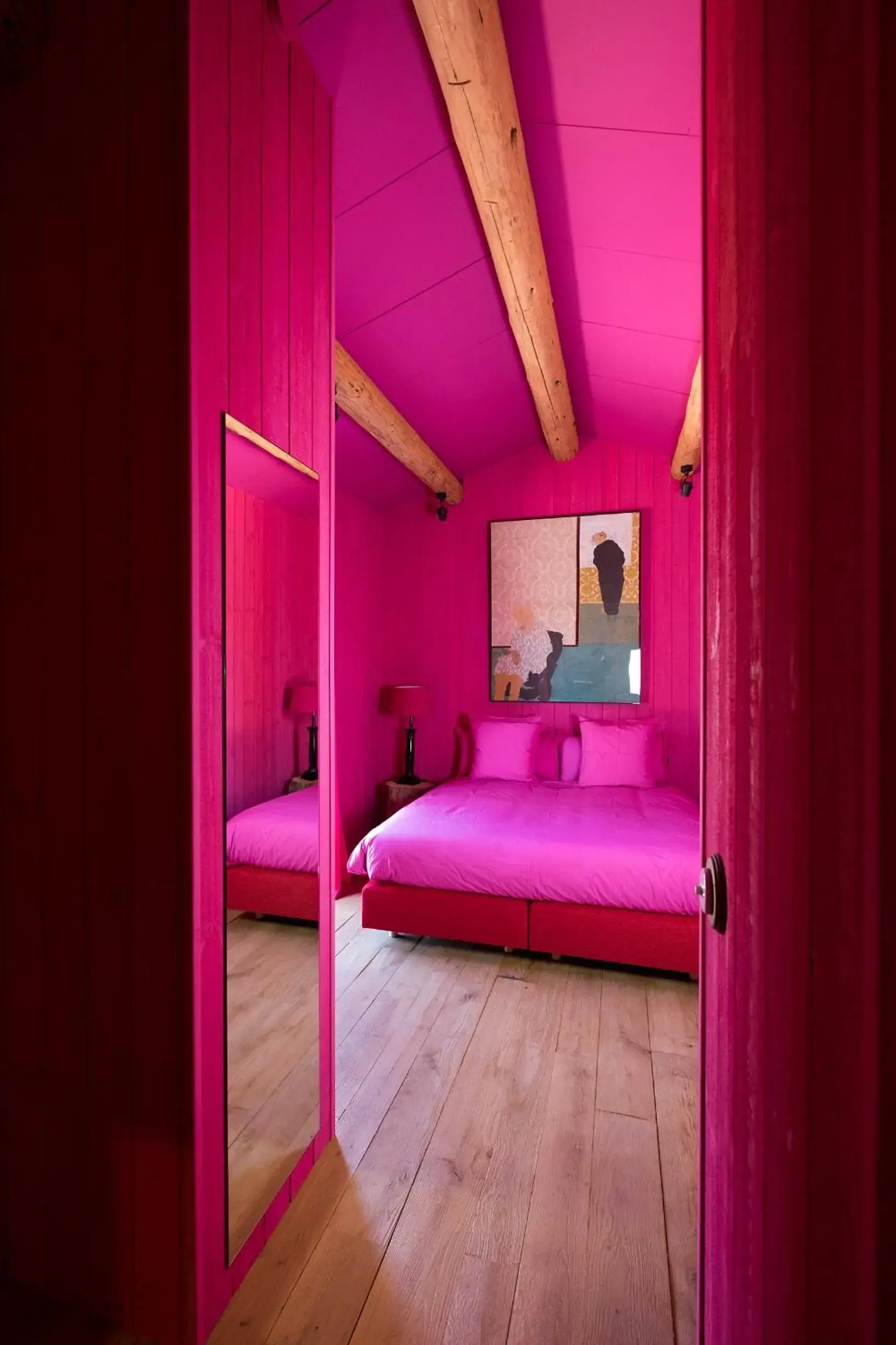 Bed in Village Castigno - Wine Hotel & Resort Bed in Village Castigno - Wine Hotel & Resort