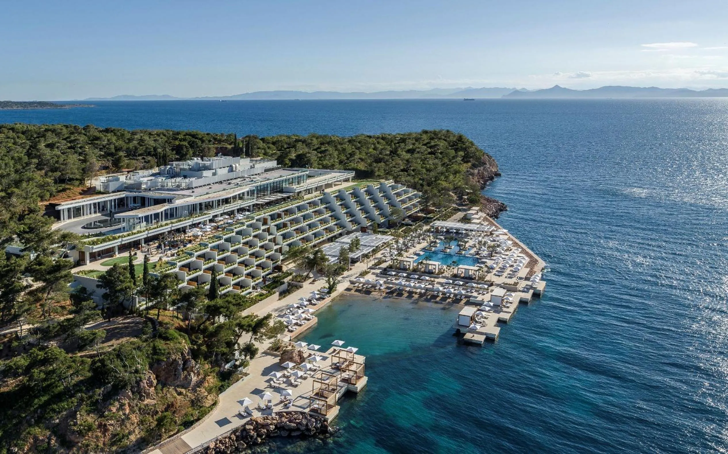 Bird's eye view in Four Seasons Astir Palace Hotel Athens