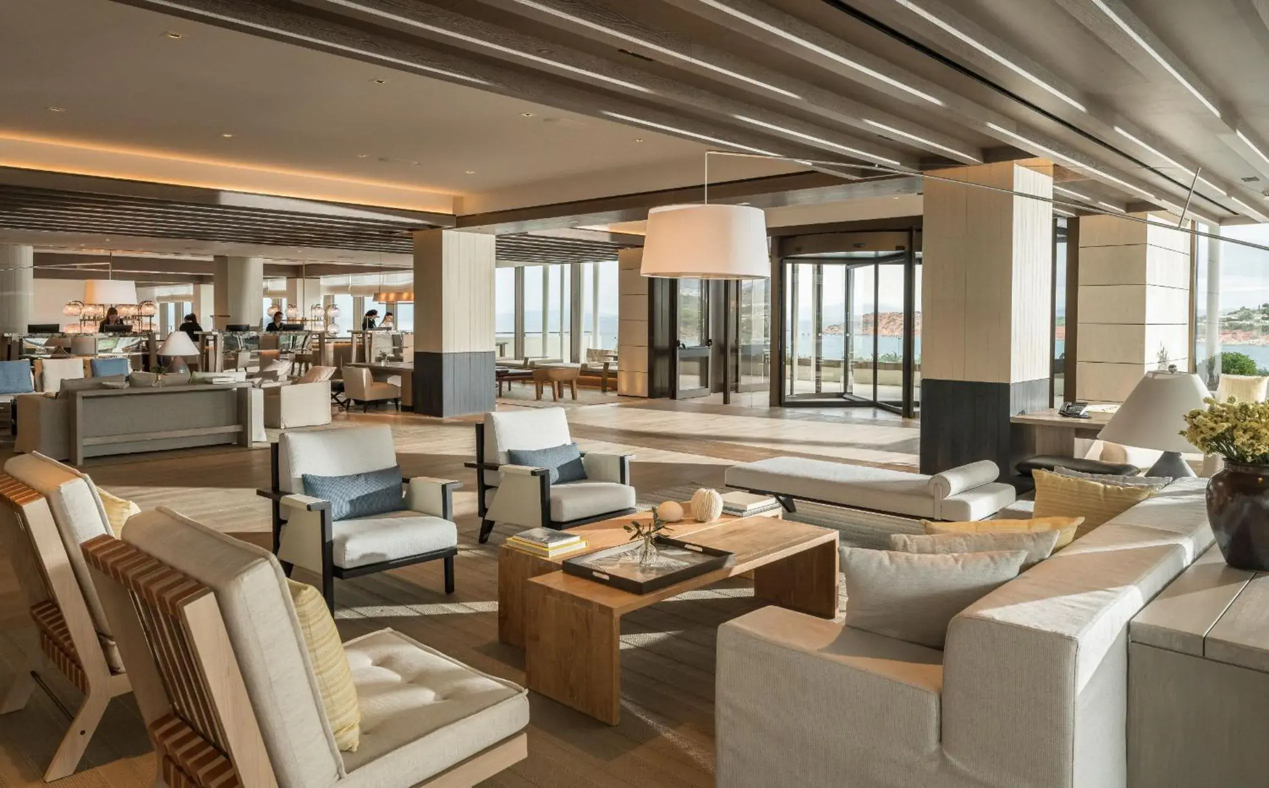 Lobby or reception in Four Seasons Astir Palace Hotel Athens Lobby or reception in Four Seasons Astir Palace Hotel Athens