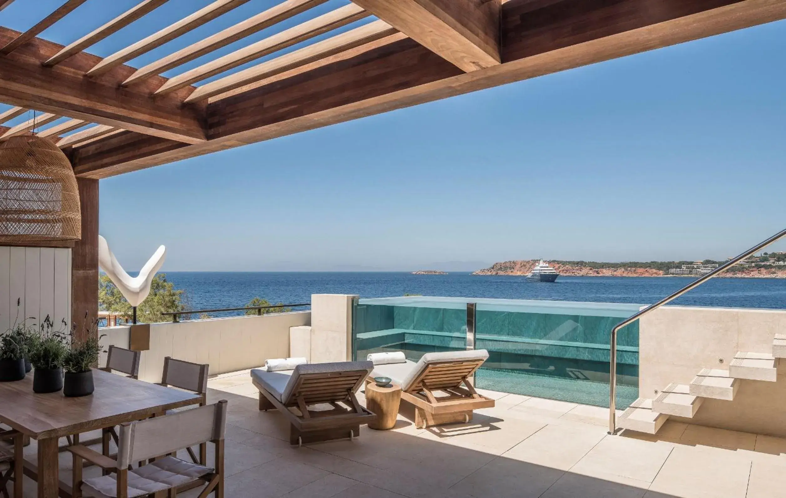 Pool King Suite with Nafsika Sea View Terrace in Four Seasons Astir Palace Hotel Athens Pool King Suite with Nafsika Sea View Terrace in Four Seasons Astir Palace Hotel Athens