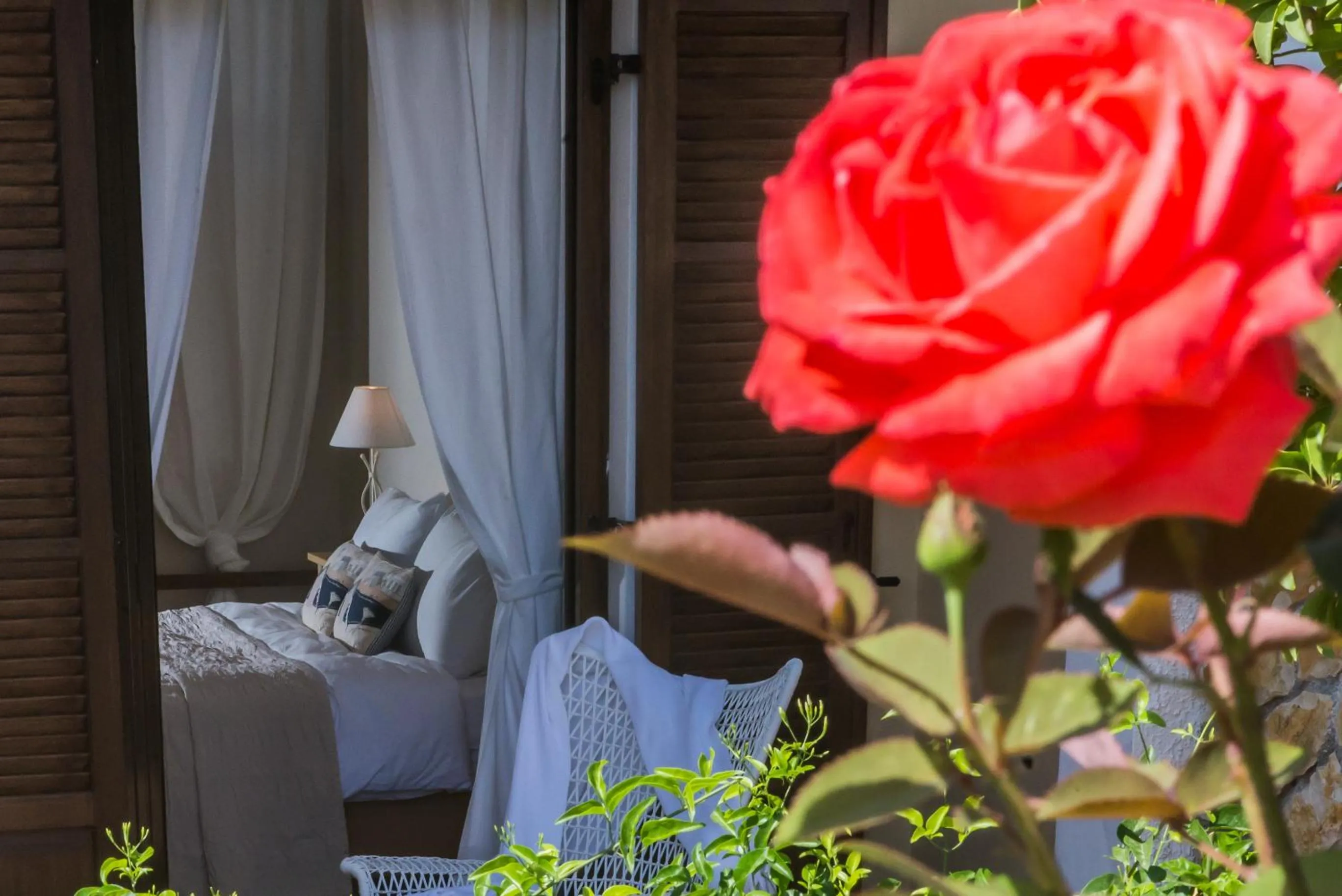 Decorative detail in Amboula Beach Apartments