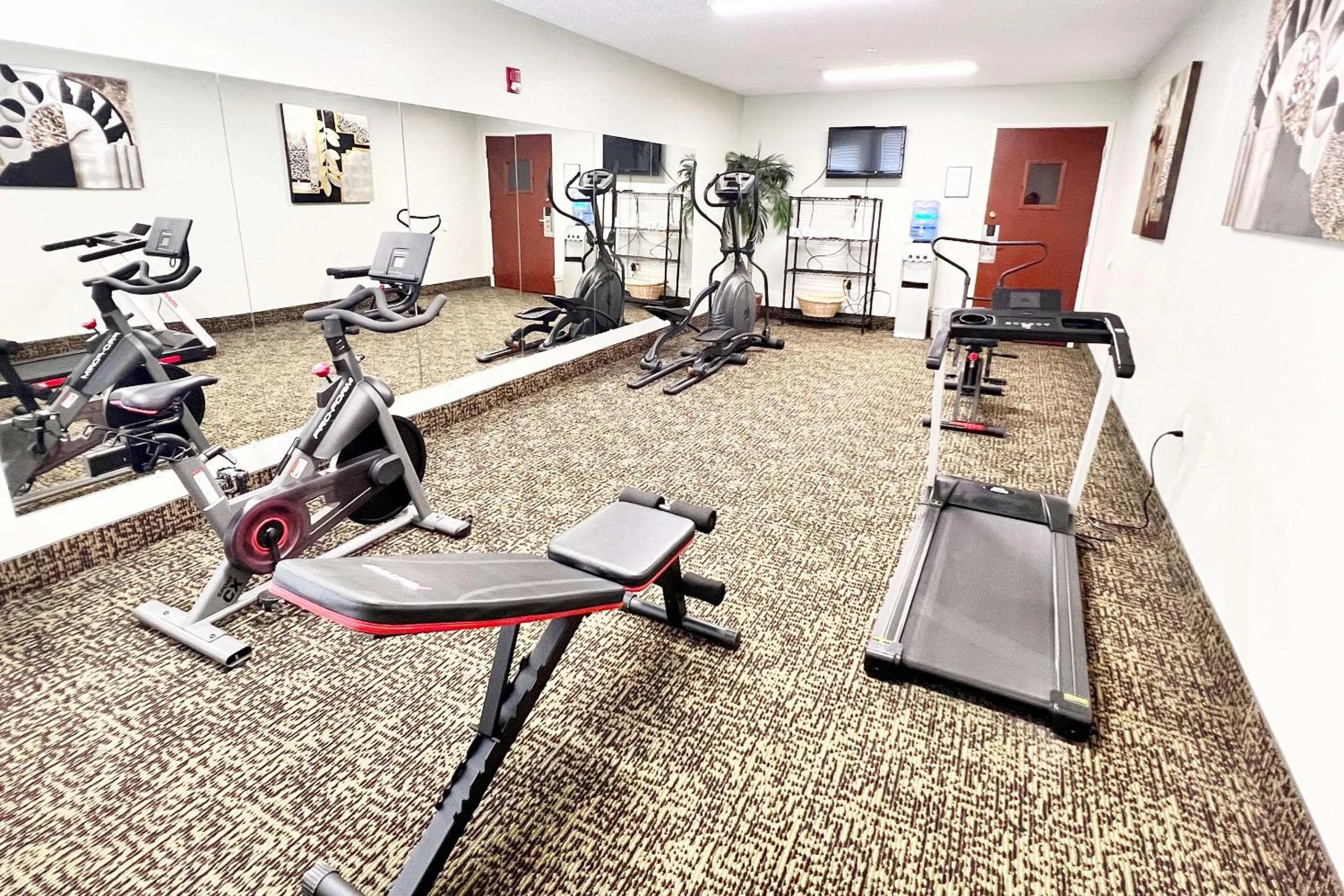Fitness centre/facilities in Quality Inn Gainesville I-75