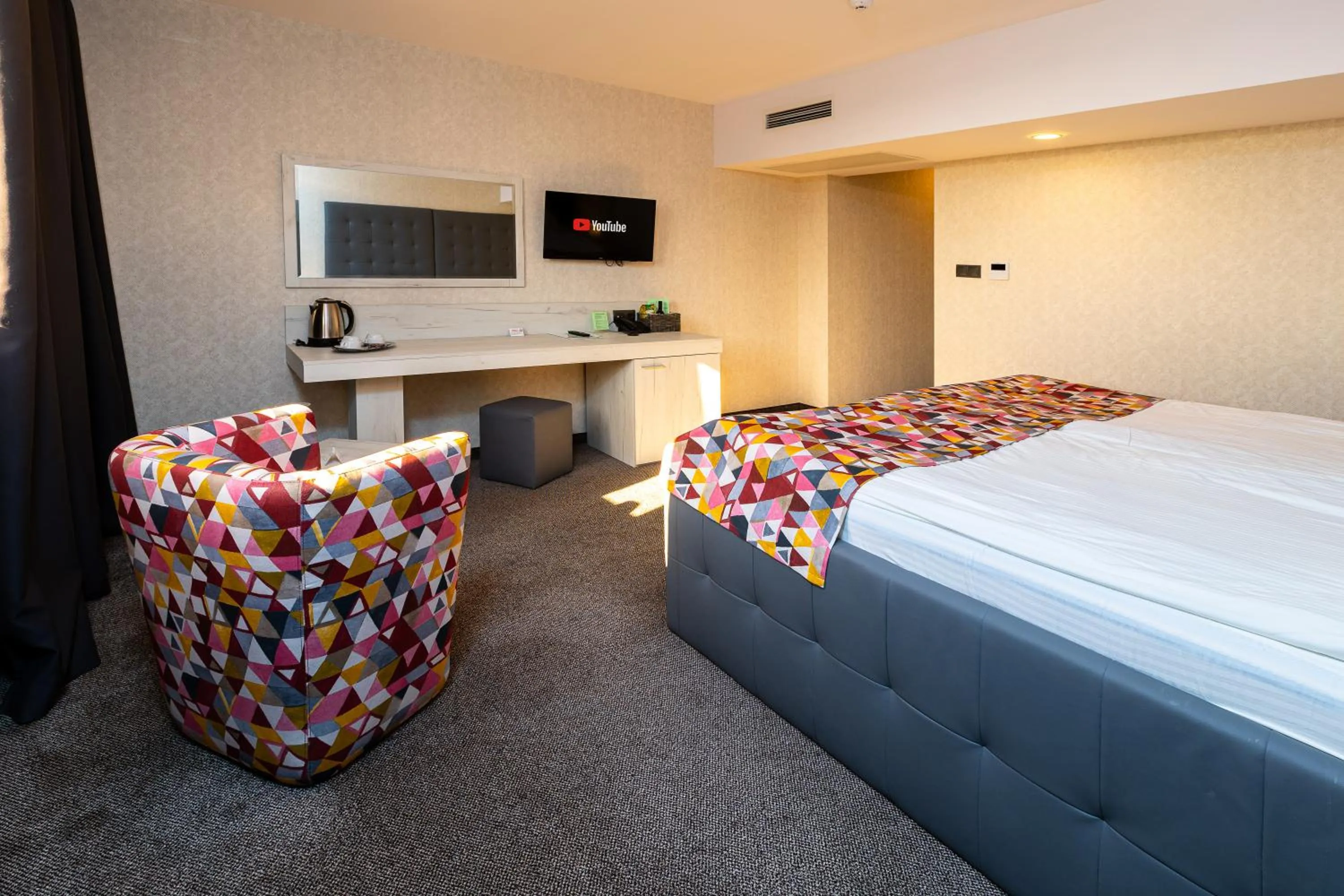 Bed in Grand Hotel Riga