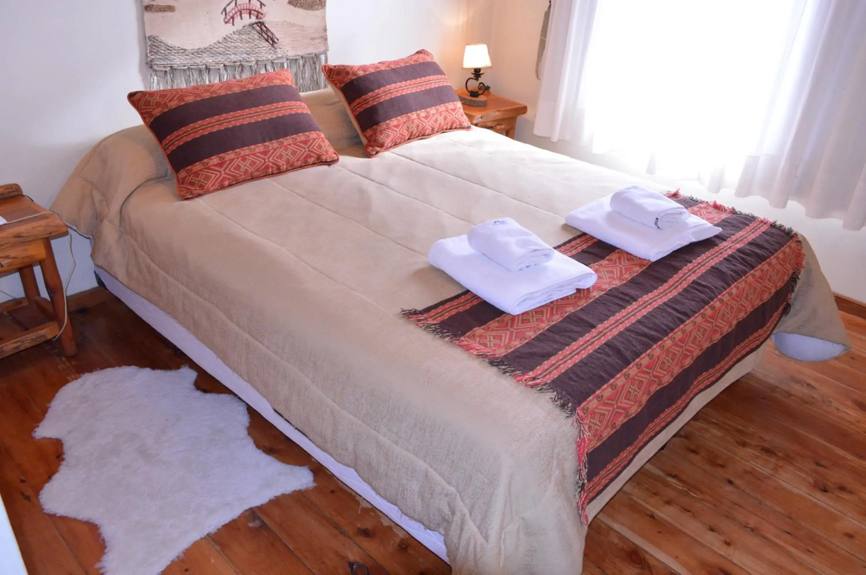 Day, Bed in Hostería Traunco Day, Bed in Hostería Traunco