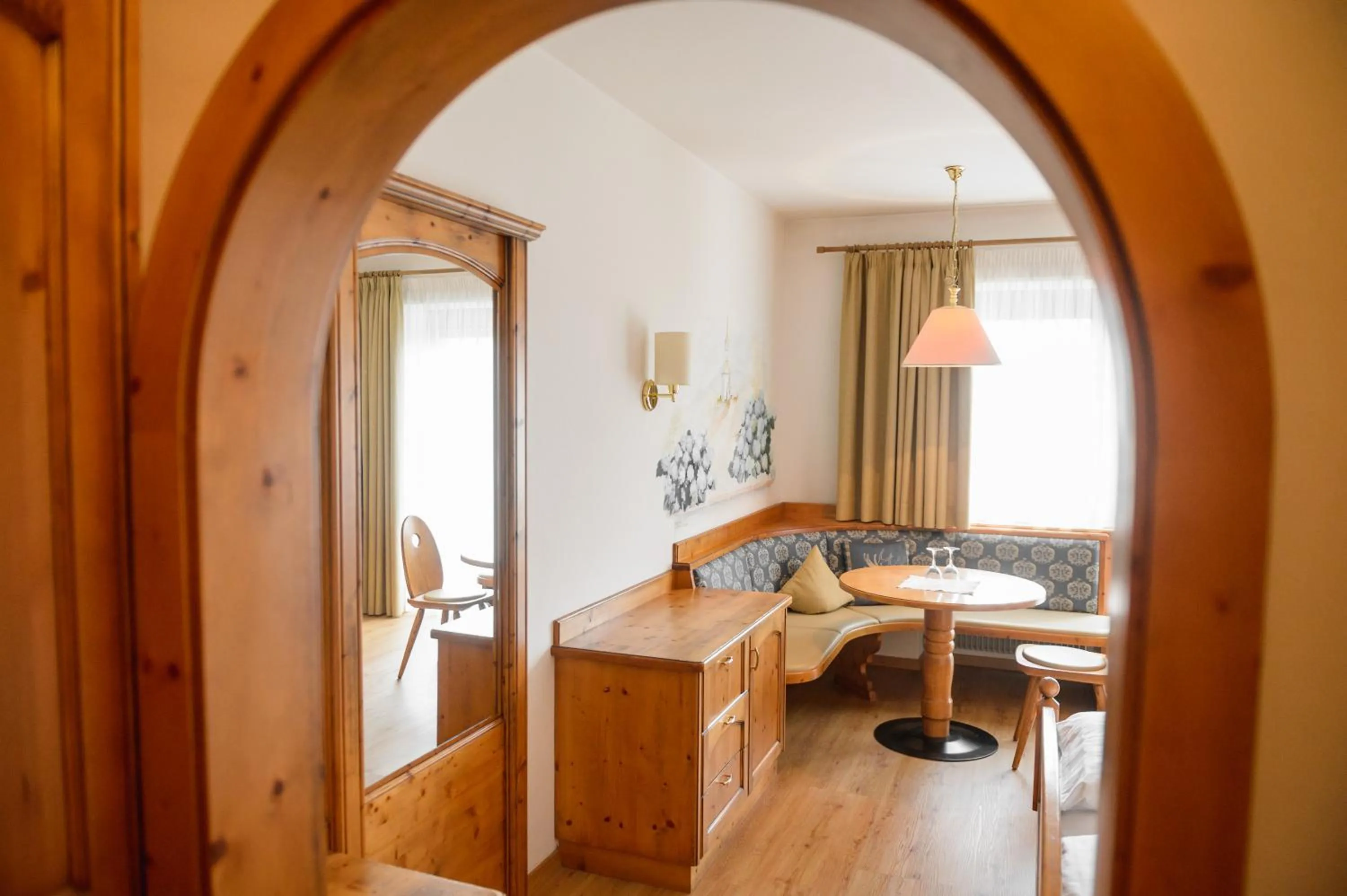 Seating area in Hotel Rochushof