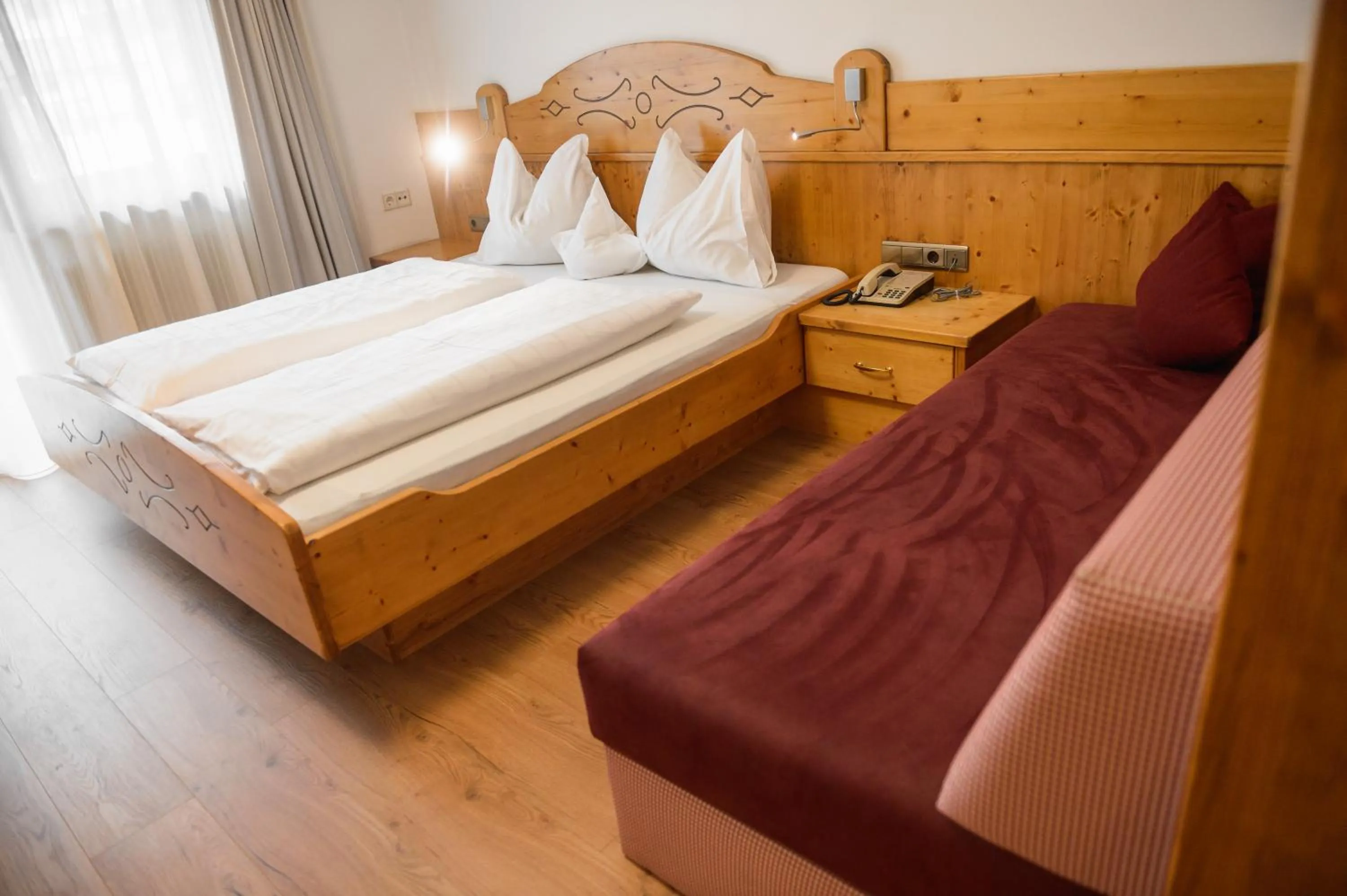 Seating area in Hotel Rochushof