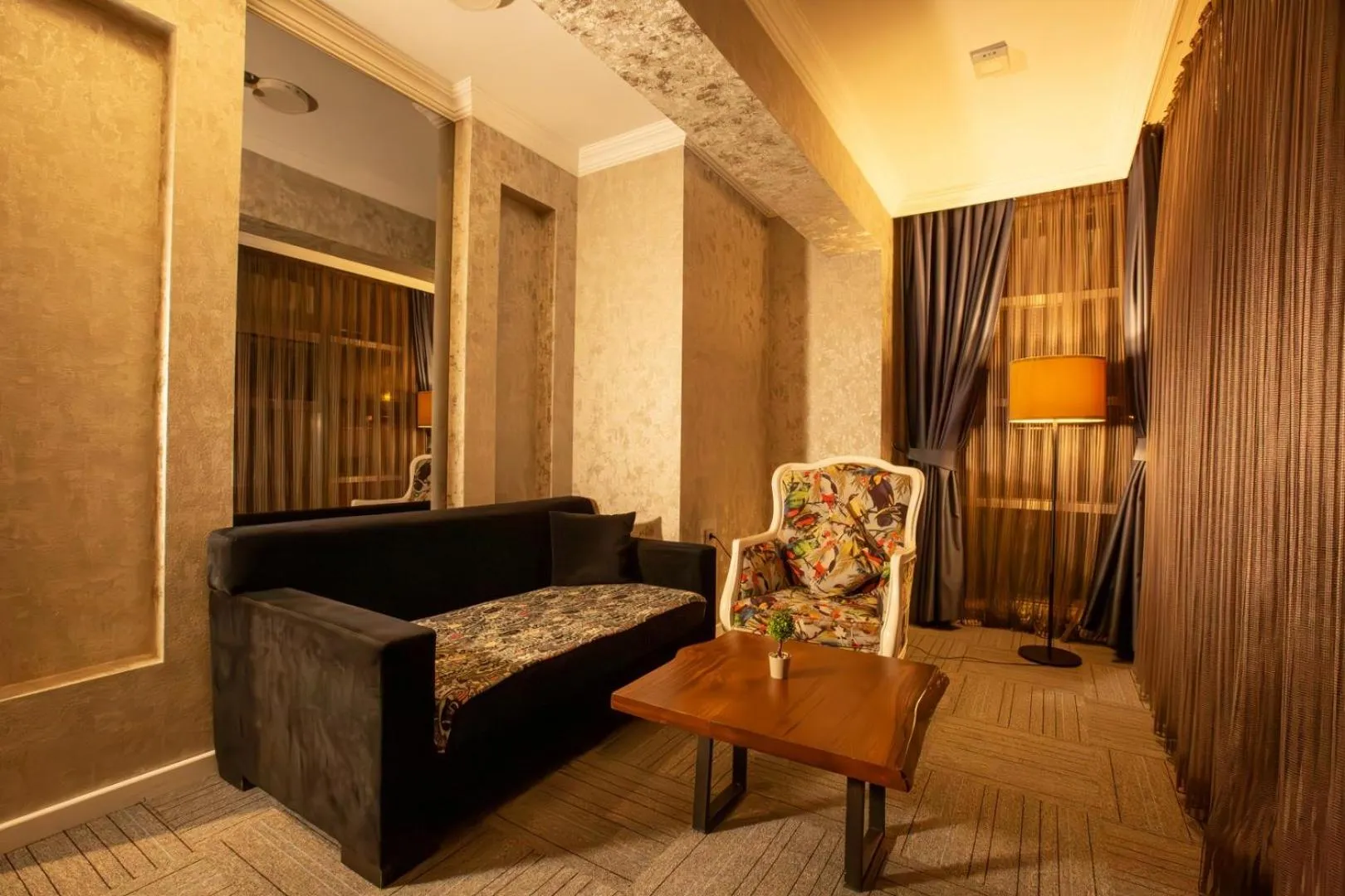 Living room in Double Bond Hotel Spa