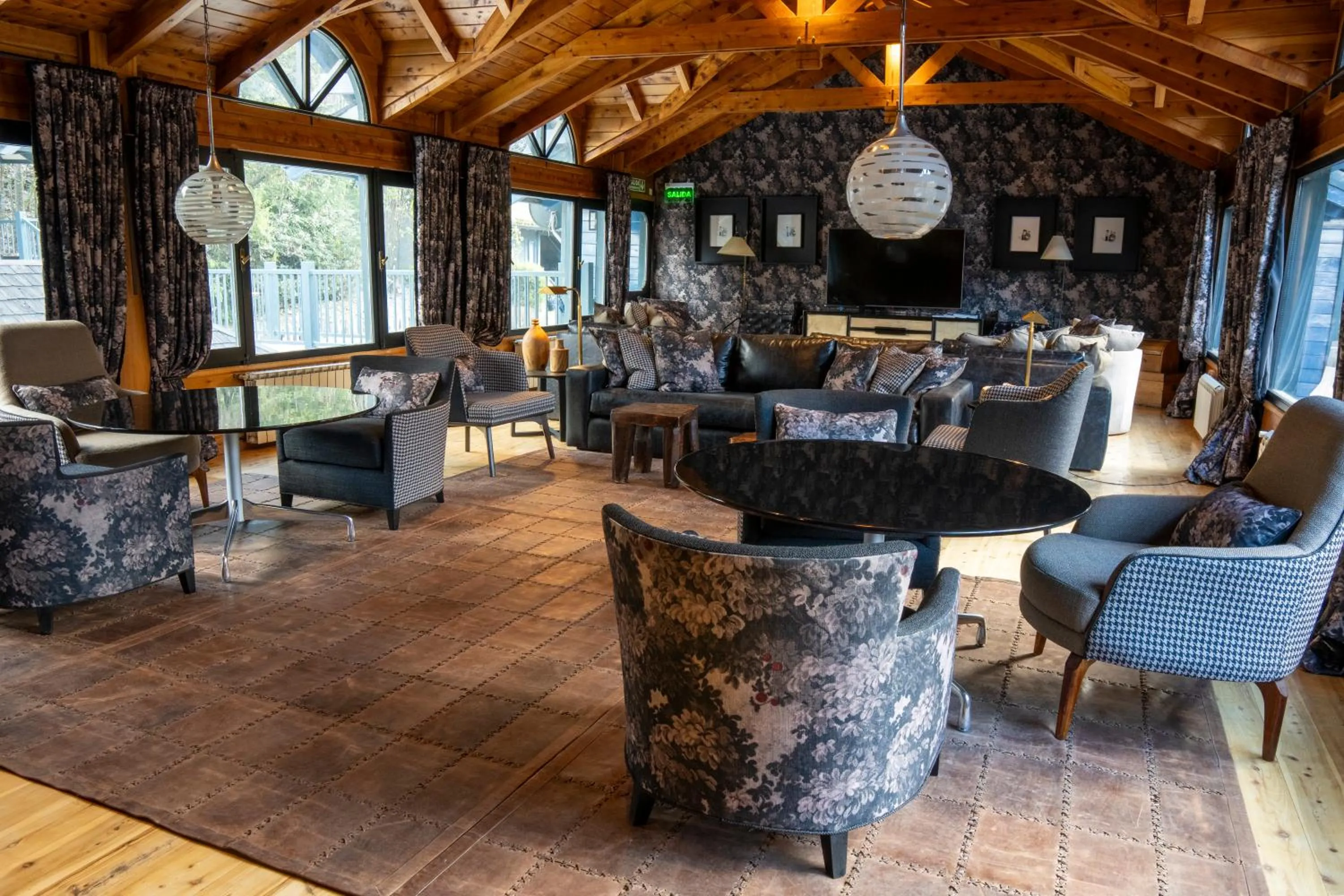 Seating area in Las Balsas Relais & Chateaux